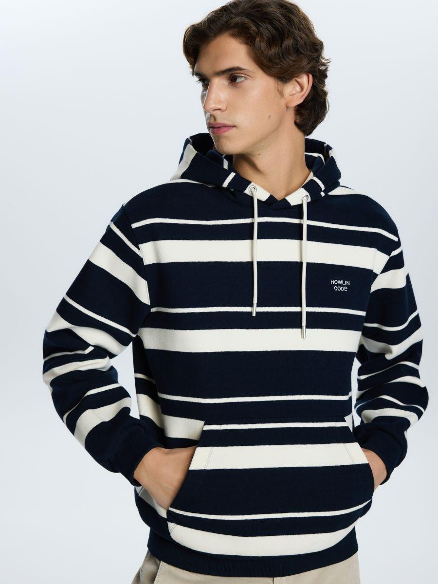 Navy Hoodie, Navy, medium
