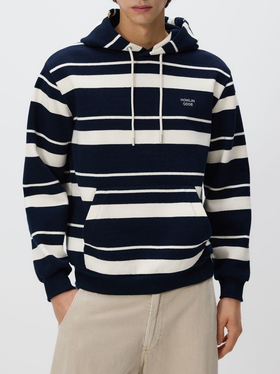 Navy Hoodie, Navy, medium