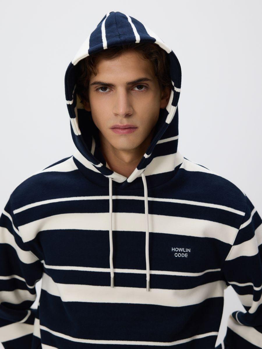 Navy Hoodie, Navy, medium