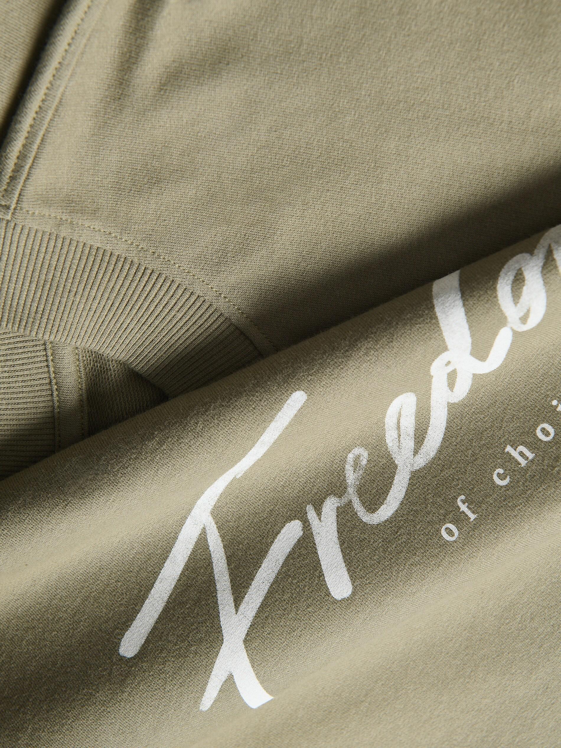 Green Comfort Fit T-Shirt With Print, Green, large image number 3