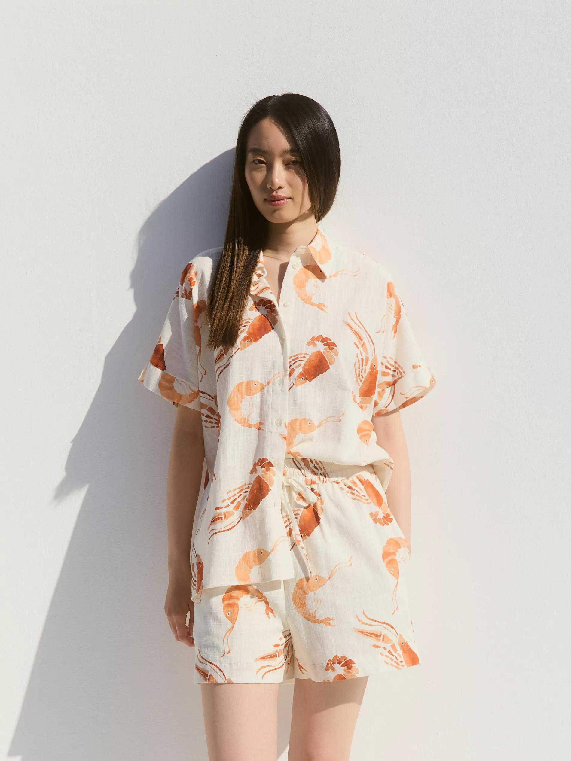 Multicolour Patterned Cotton Shirt, , large image number 2