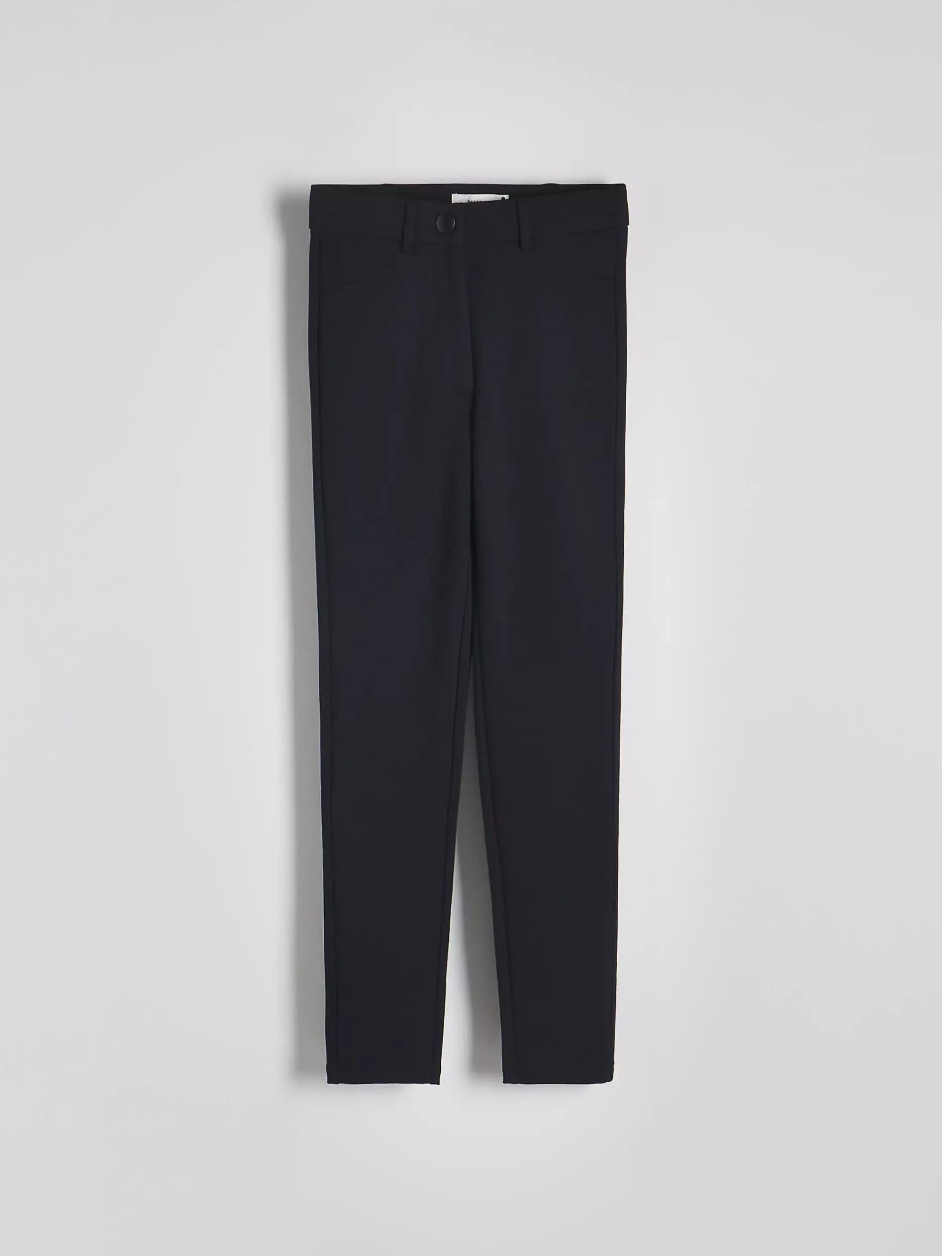 Black Knit Leggings, , large image number 2