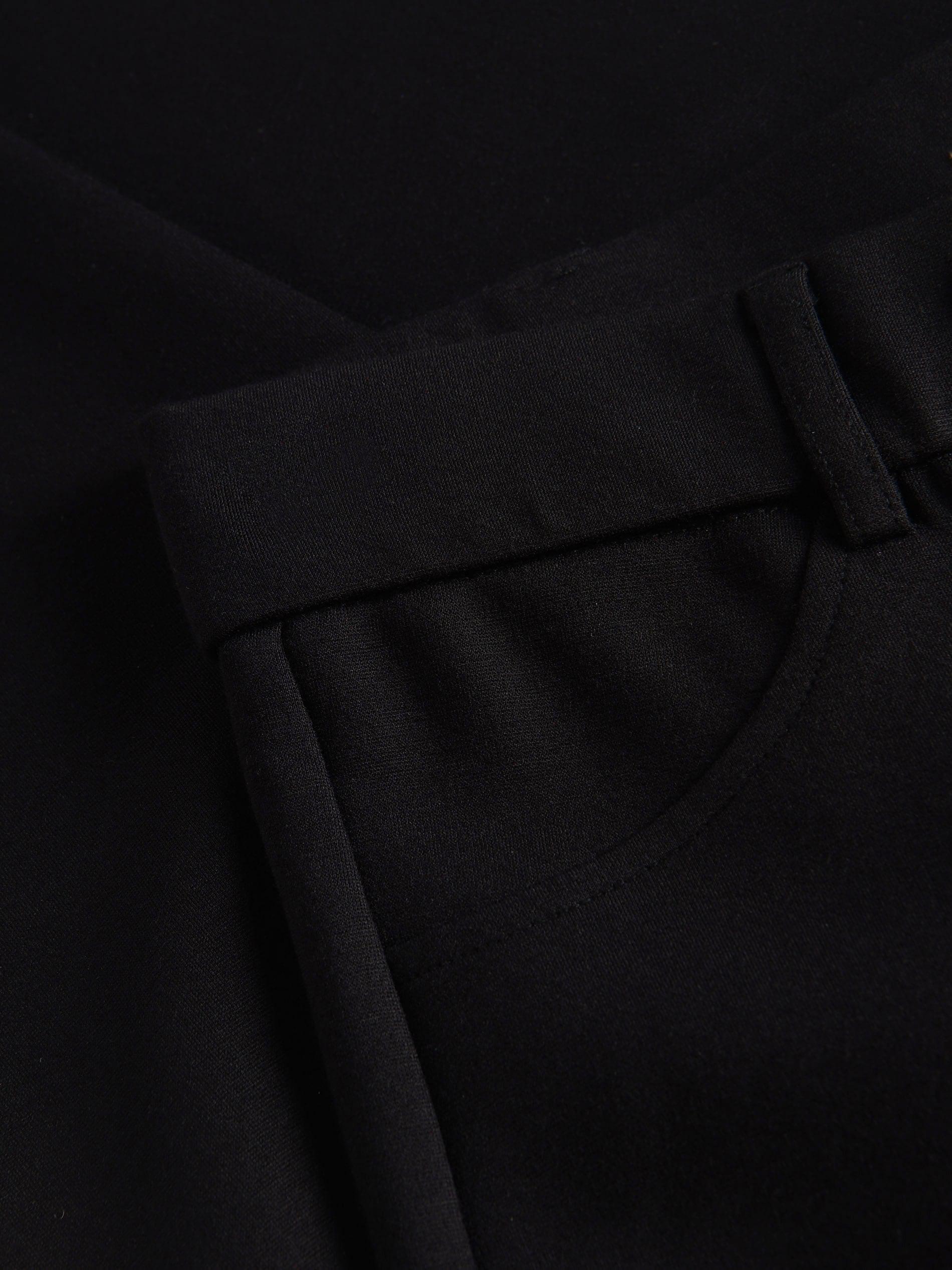 Black Knit Leggings, , large image number 3