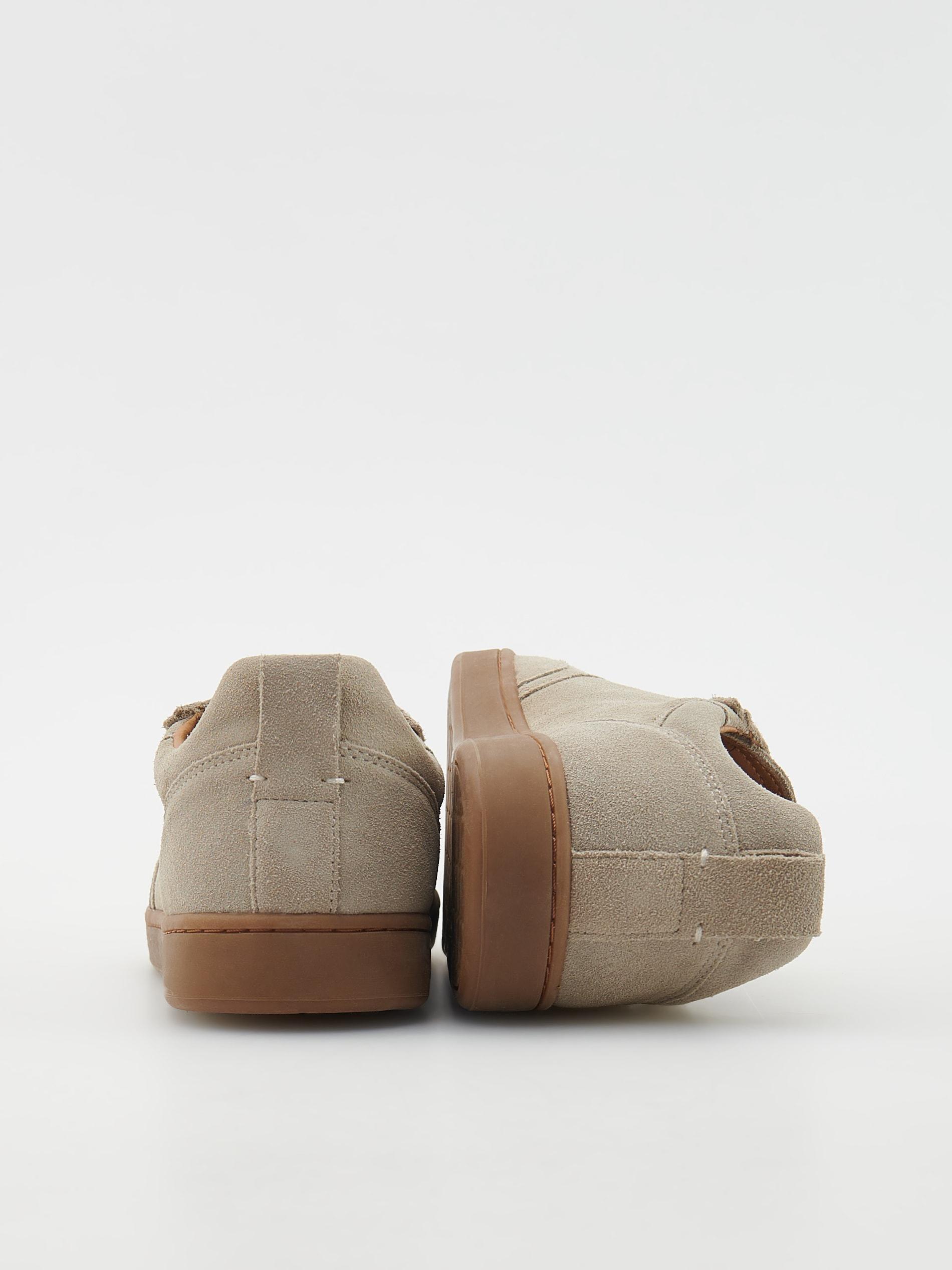 Beige Leather Rich Sneakers, , large image number 2