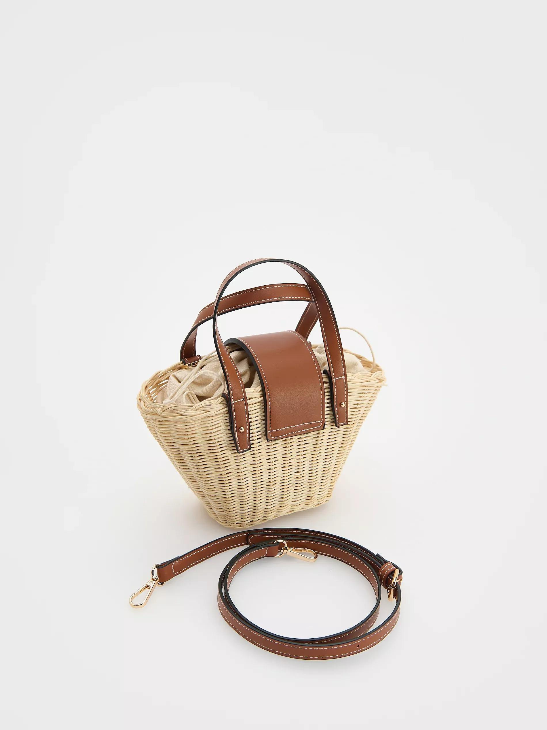 Brown Handbag, Brown, large image number 3