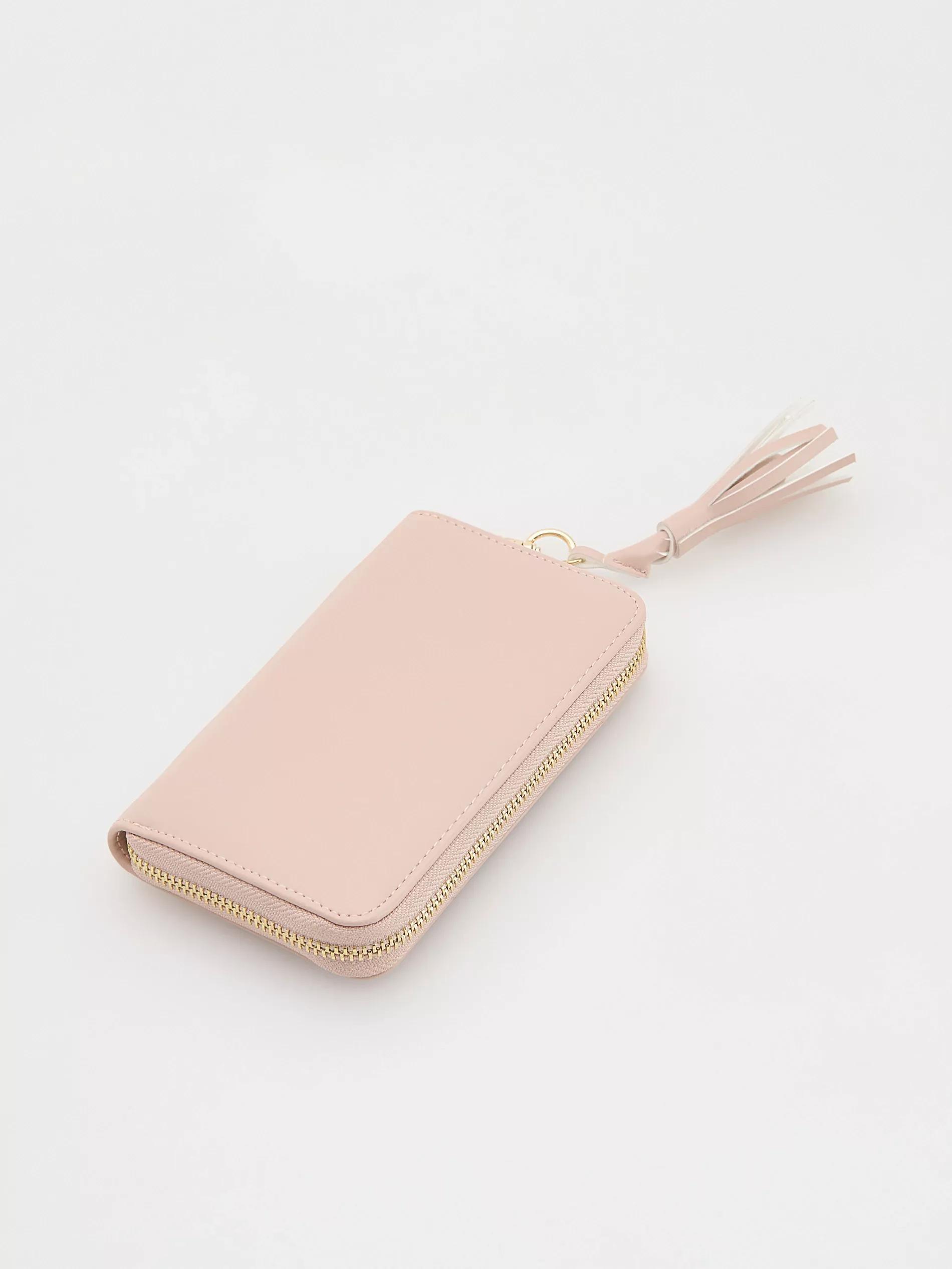 Pink Keychain Wallet, Pink, large image number 2