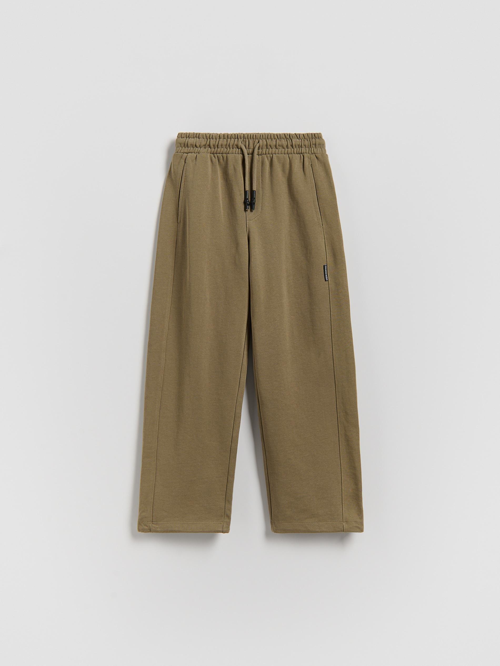 Green Cotton Trousers, Green, large image number 2