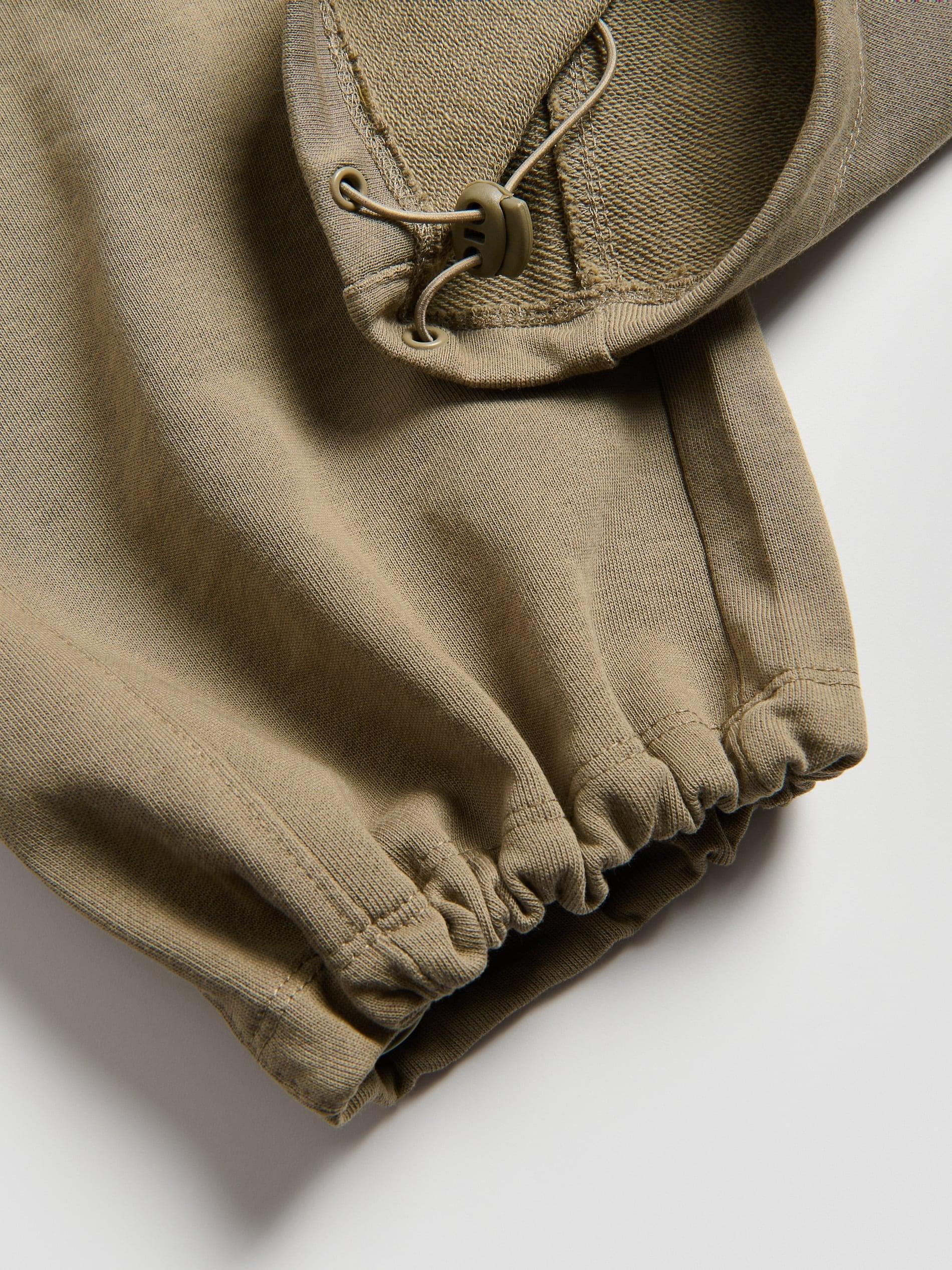 Green Cotton Trousers, Green, large image number 3