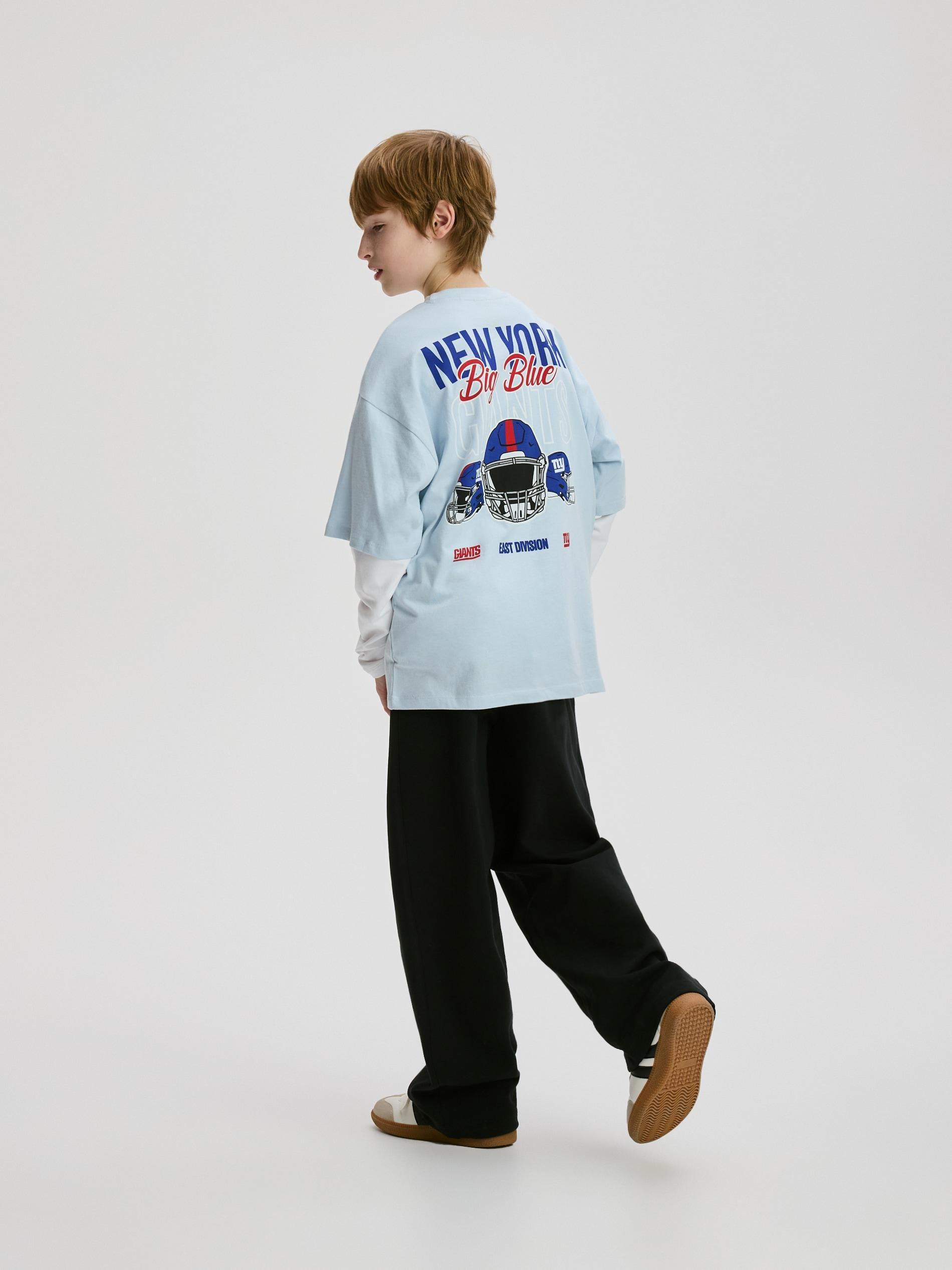 Black Cotton Trousers, Black, large image number 1