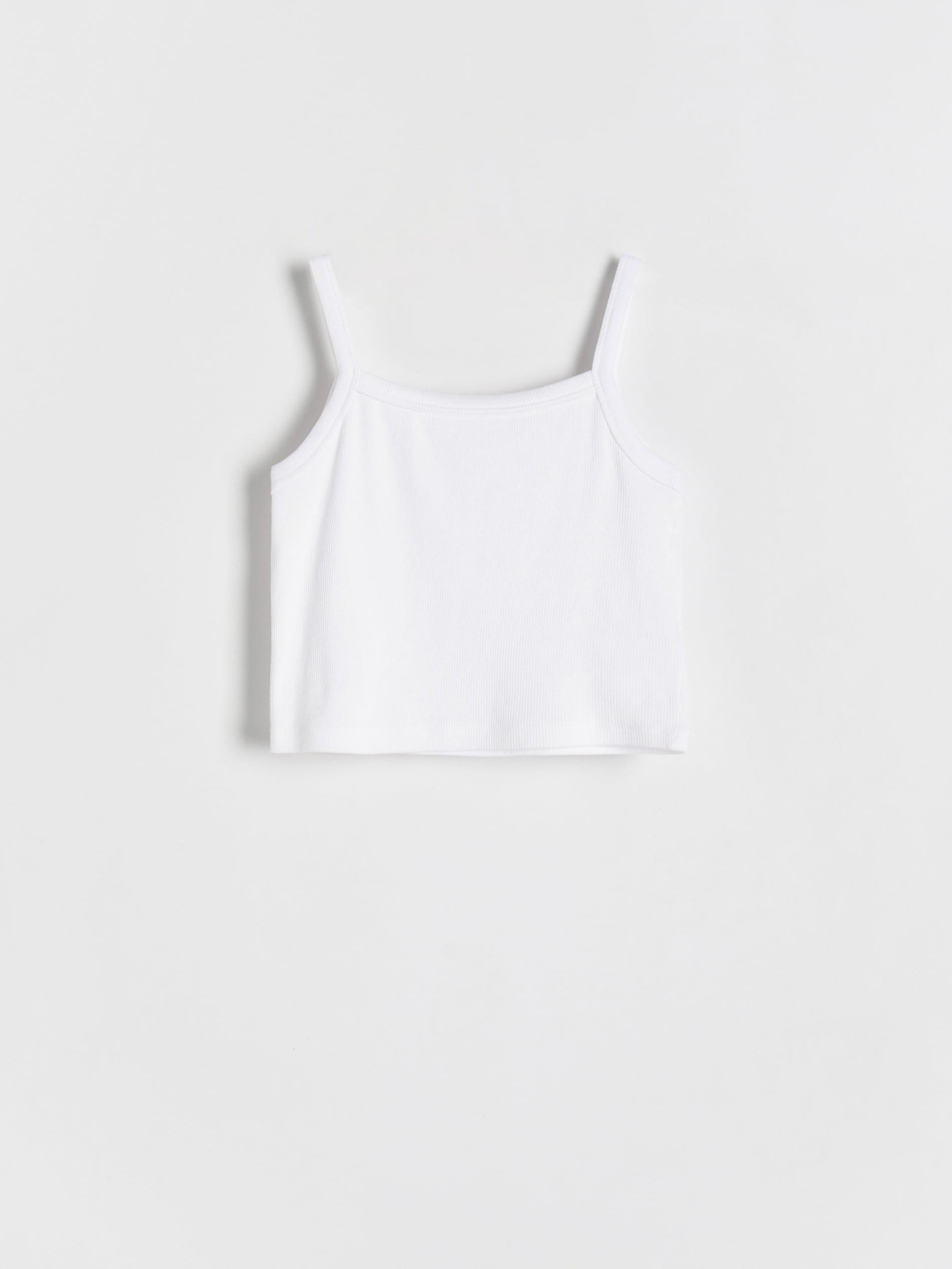 White Cami Top, Kids Girls, , large image number 3