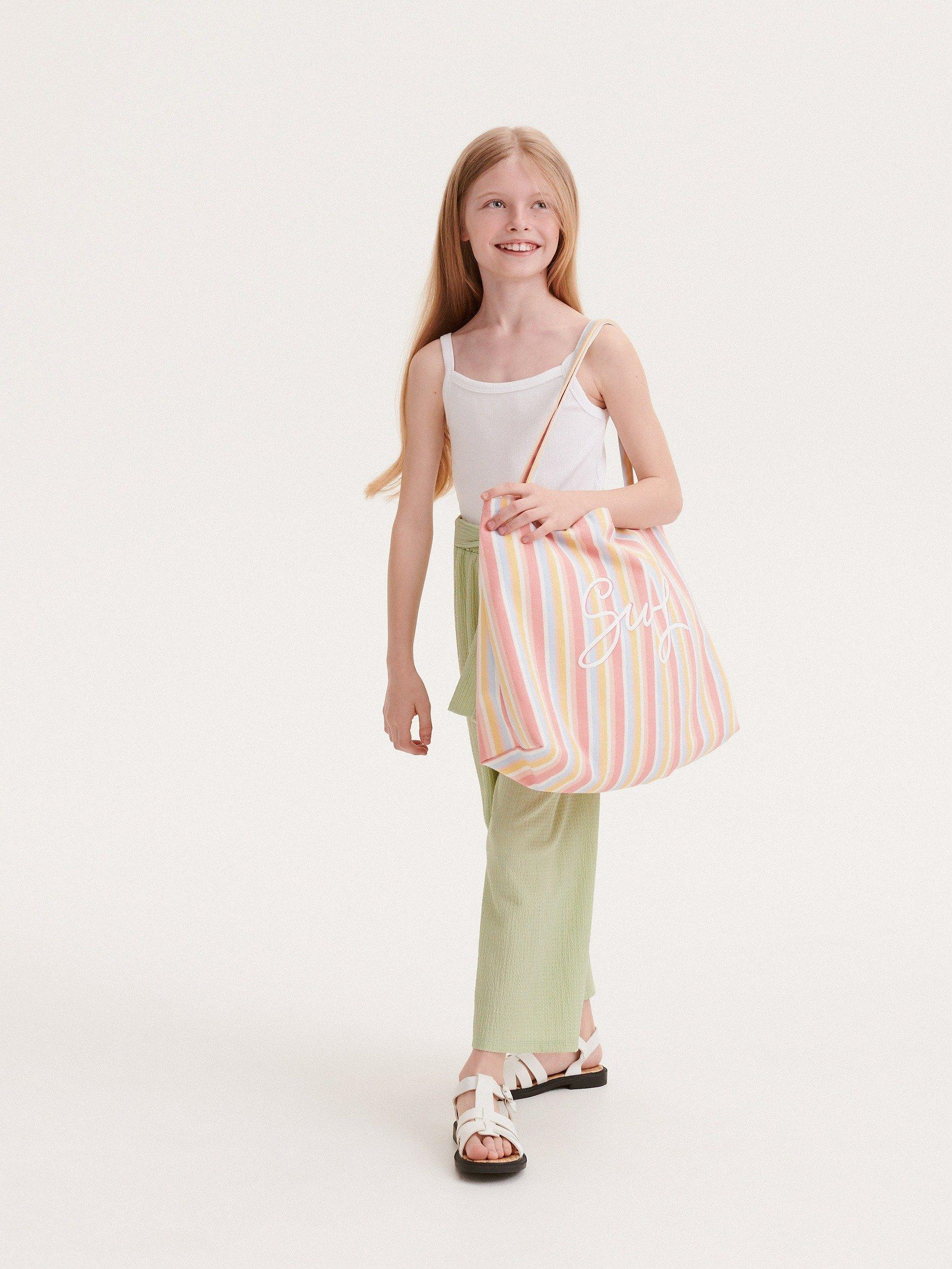 White Cami Top, Kids Girls, , large image number 5