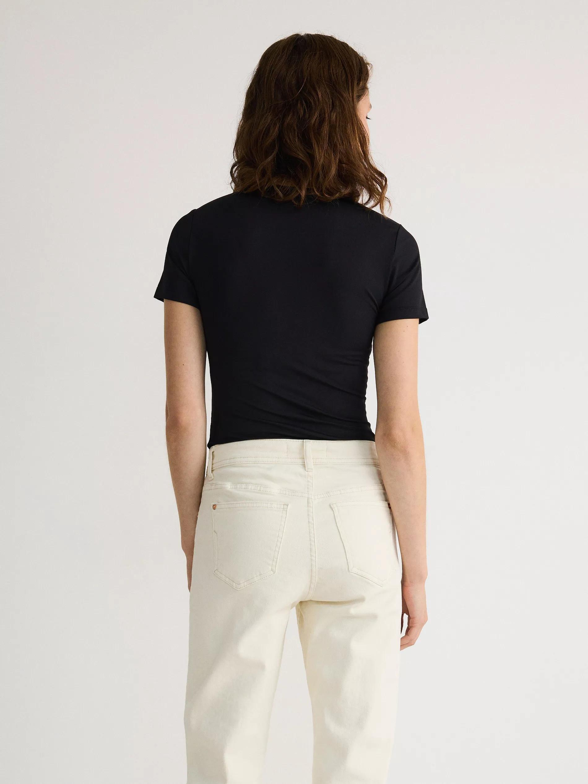 Cream Boyfriend Slim Jeans, , large image number 7