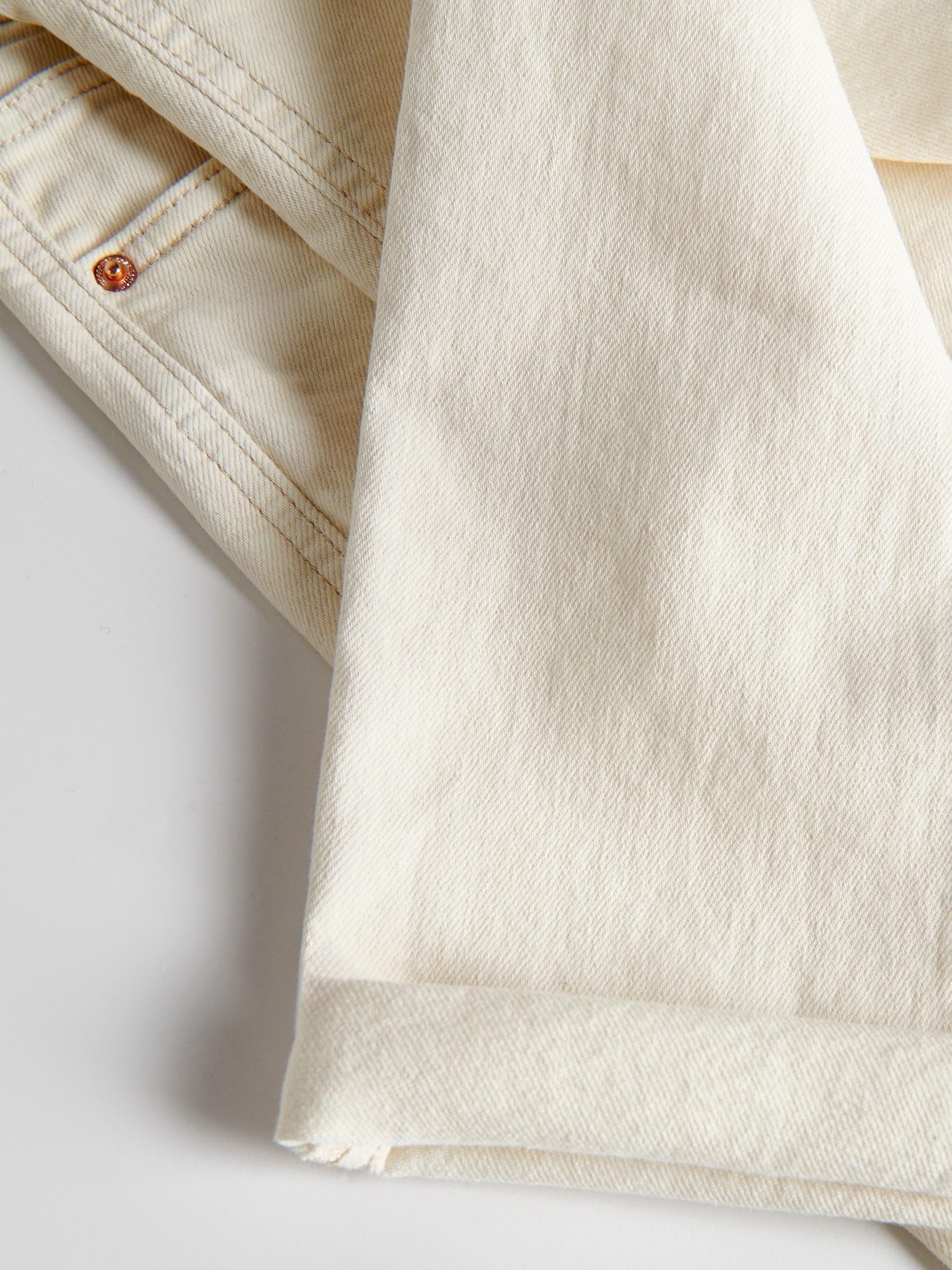 Cream Boyfriend Slim Jeans, , large image number 8