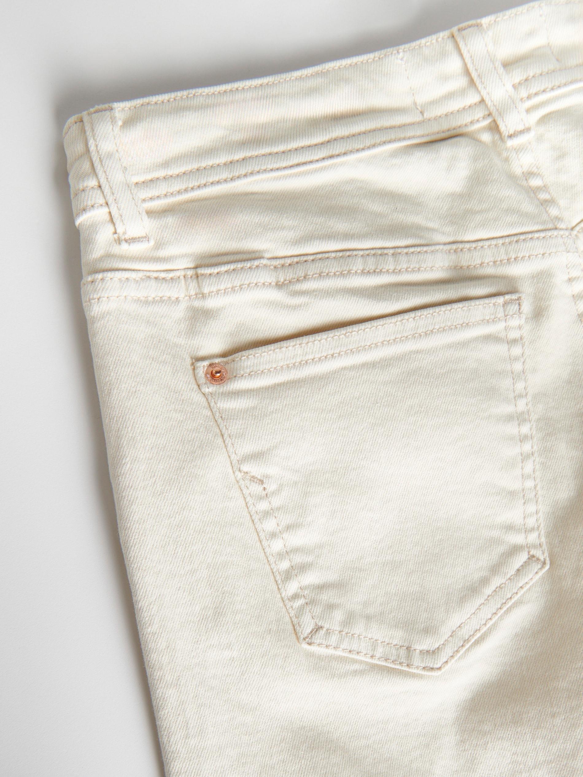 Cream Boyfriend Slim Jeans, , large image number 10