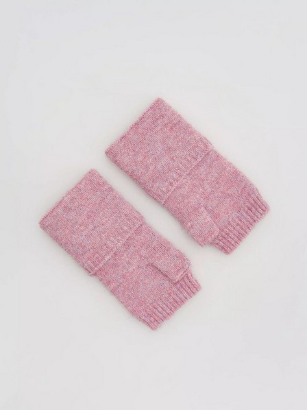 Reserved - Orchid Recycled Polyester Mittens, Women