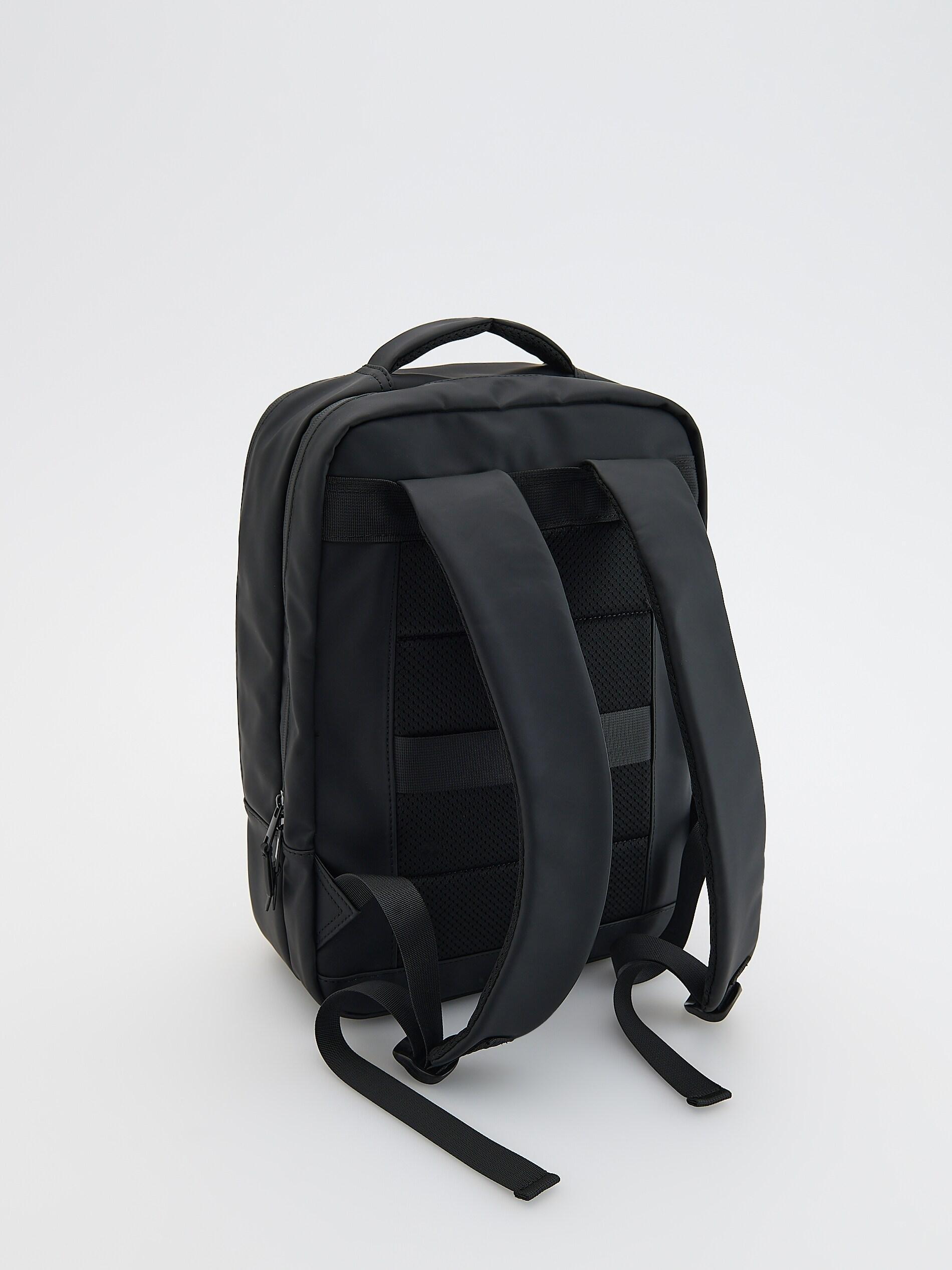 BLACK Backpack with handle, Black, large image number 1