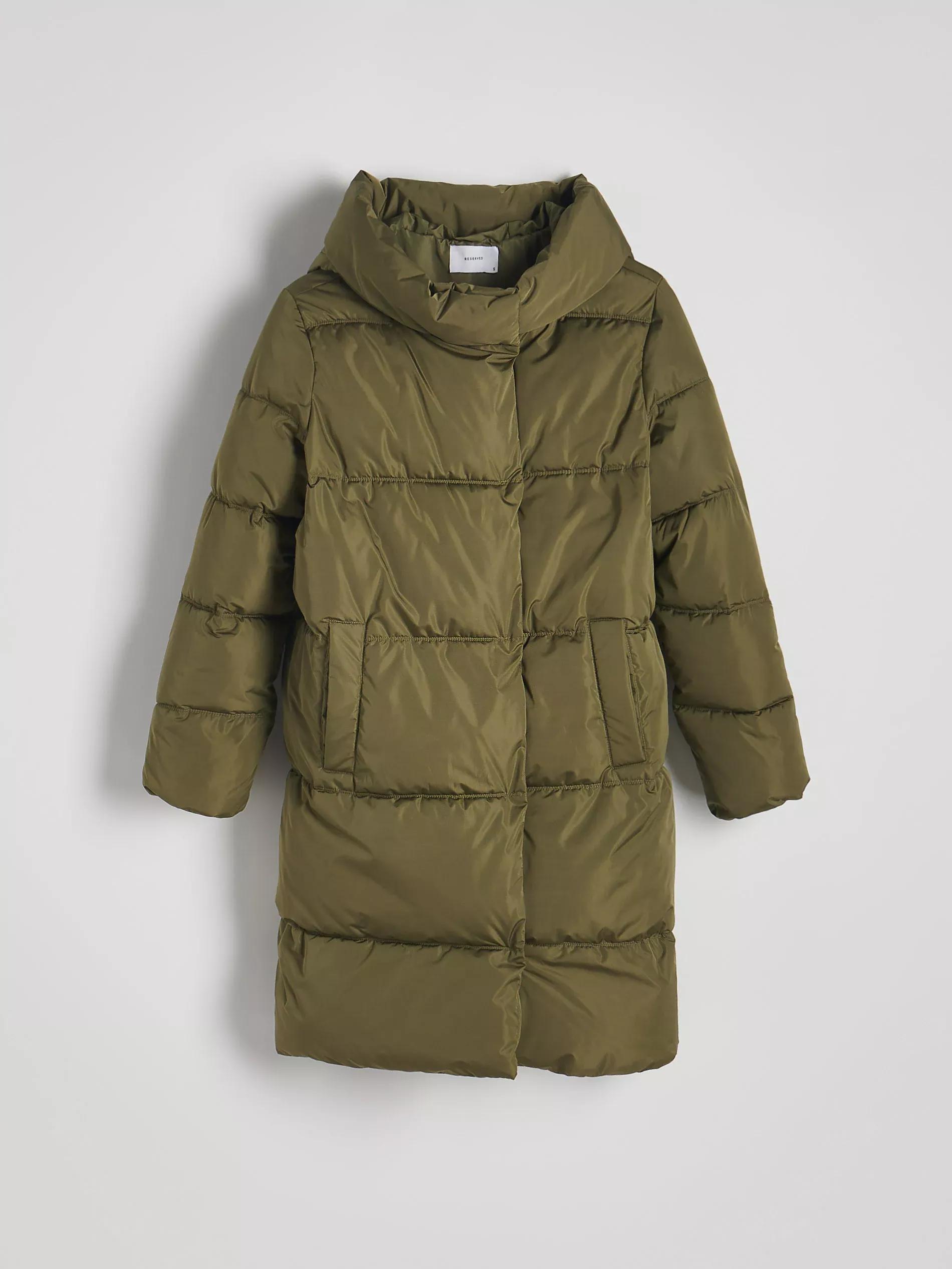GREEN Quilted jacket with hood, , large image number 5