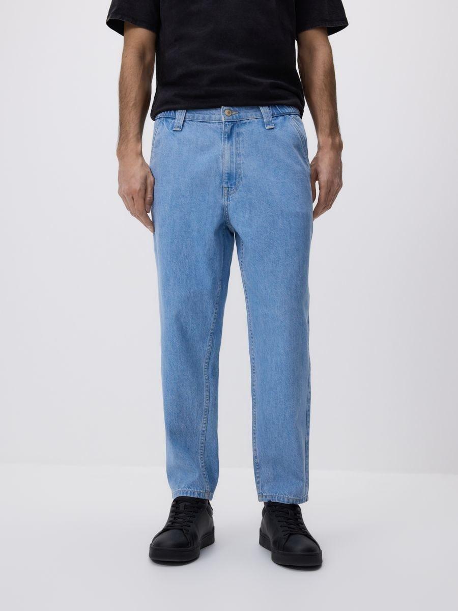 Blue Carrot Fit Jeans, Blue, medium