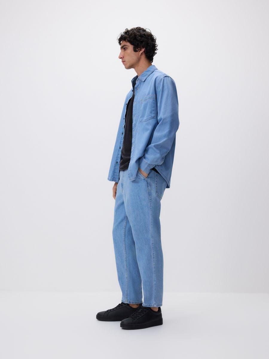 Blue Carrot Fit Jeans, Blue, large image number 2