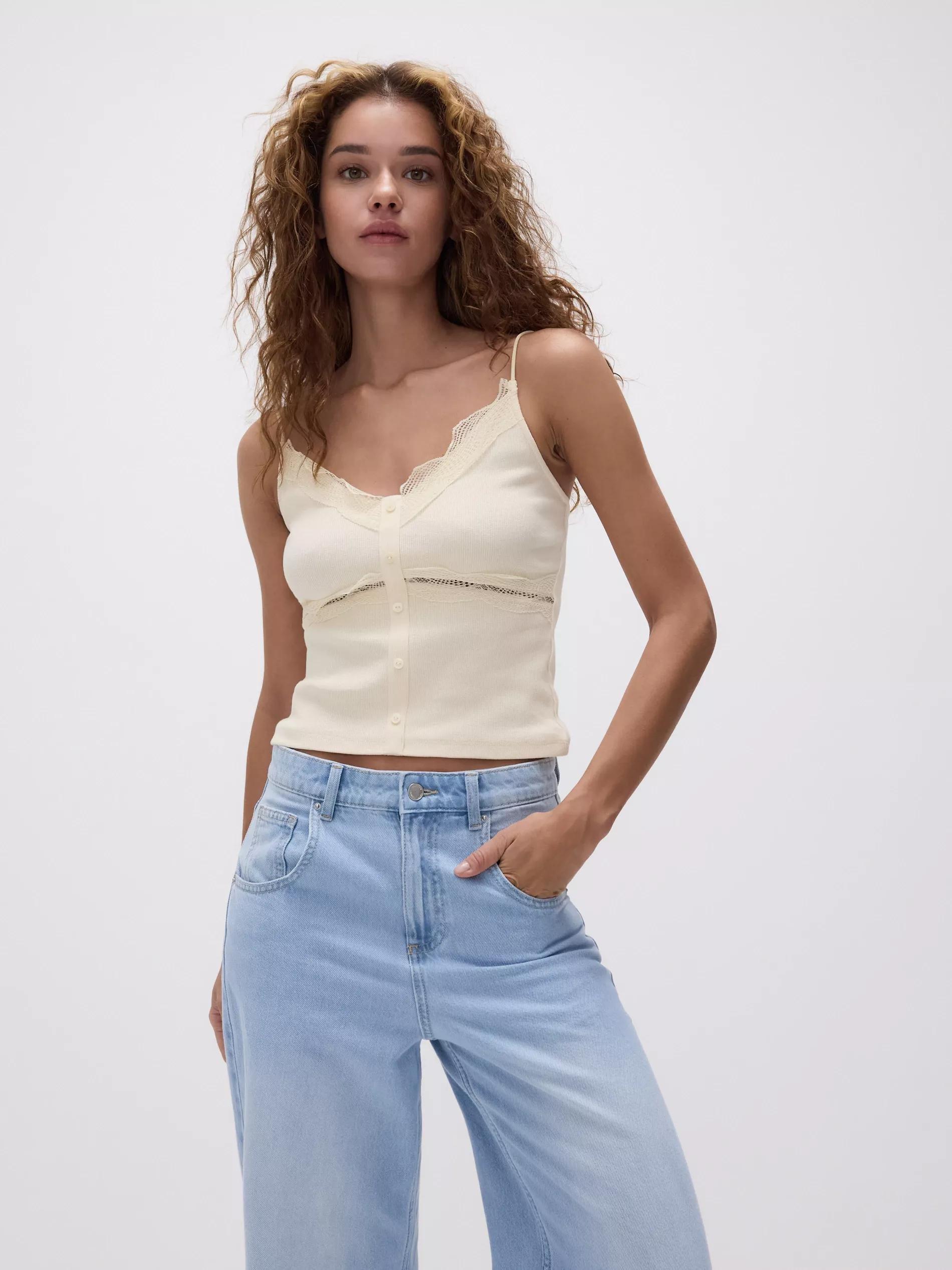 WHEAT Cami top, , large image number 0