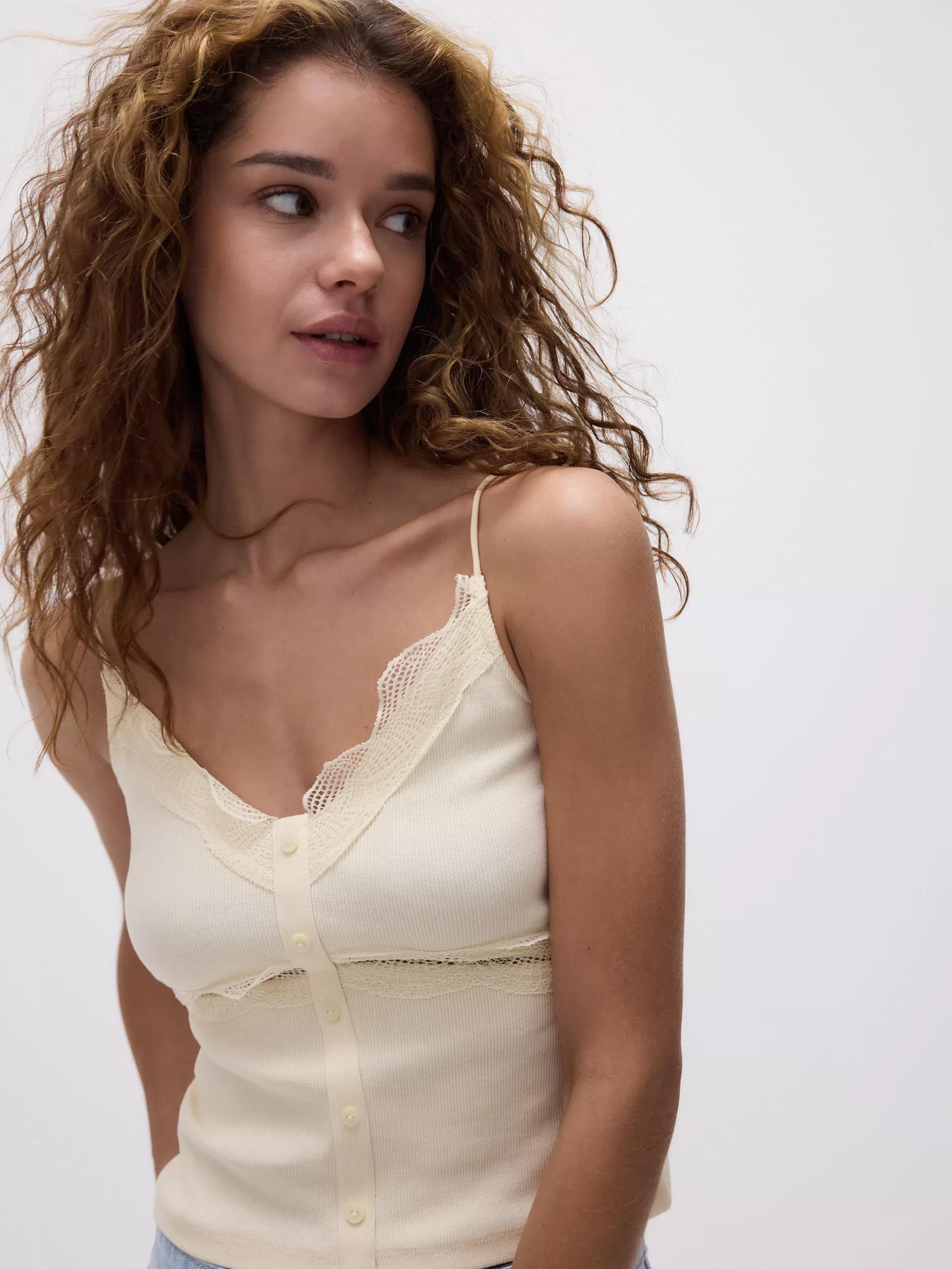 WHEAT Cami top, , large image number 1