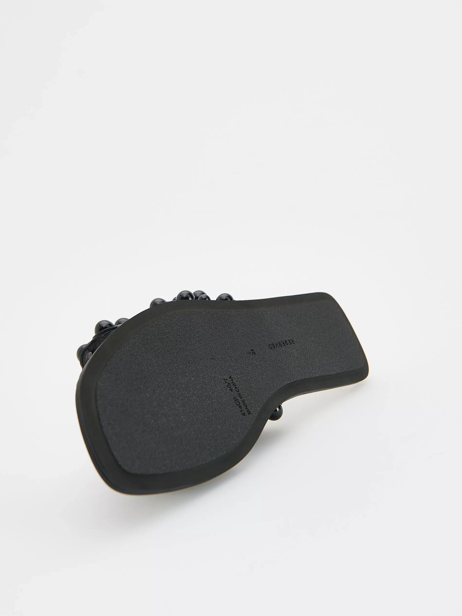 Black Slides With Metal Details, , large image number 5