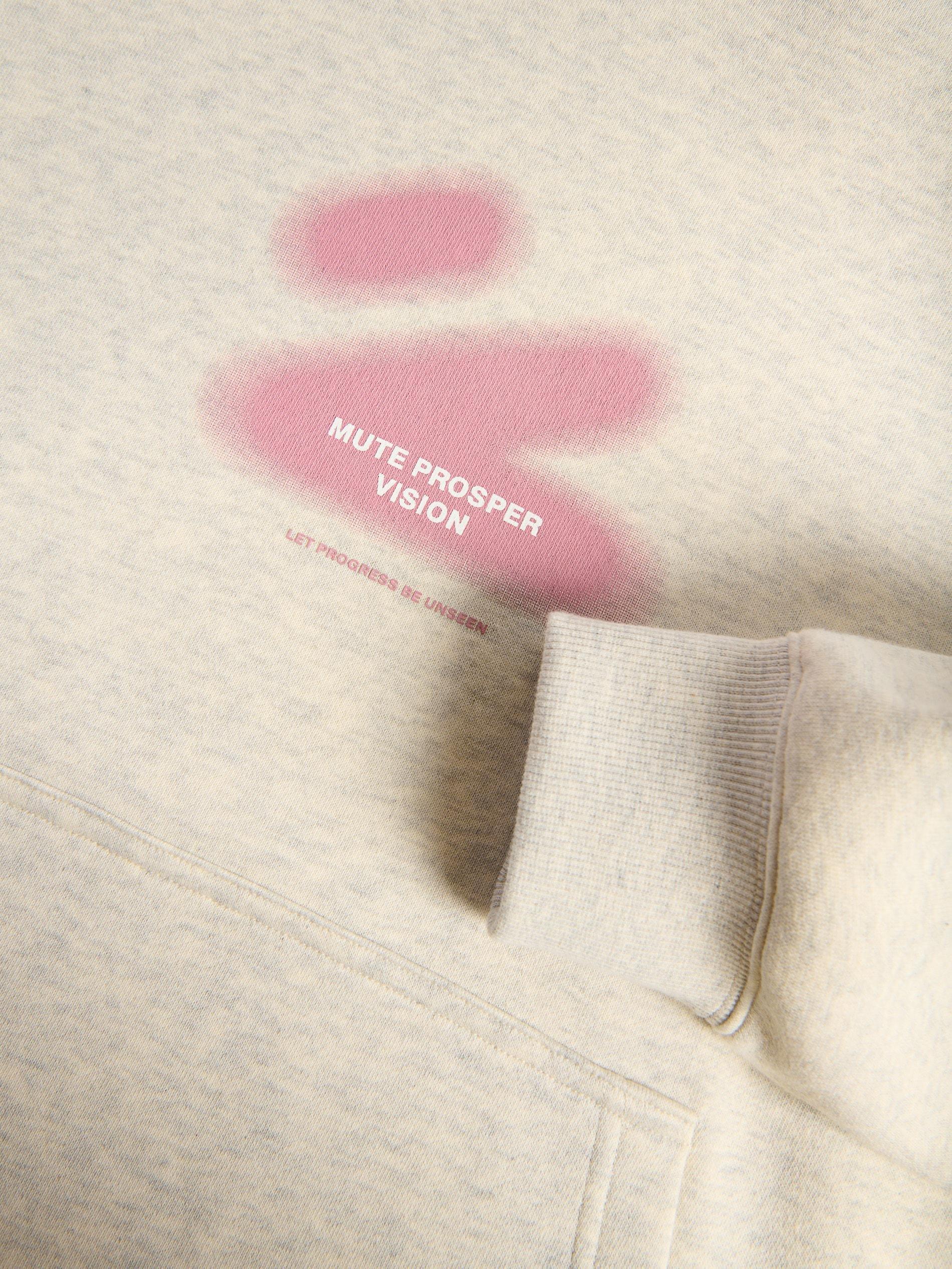 Grey Printed Sweatshirt, Light grey, large image number 5