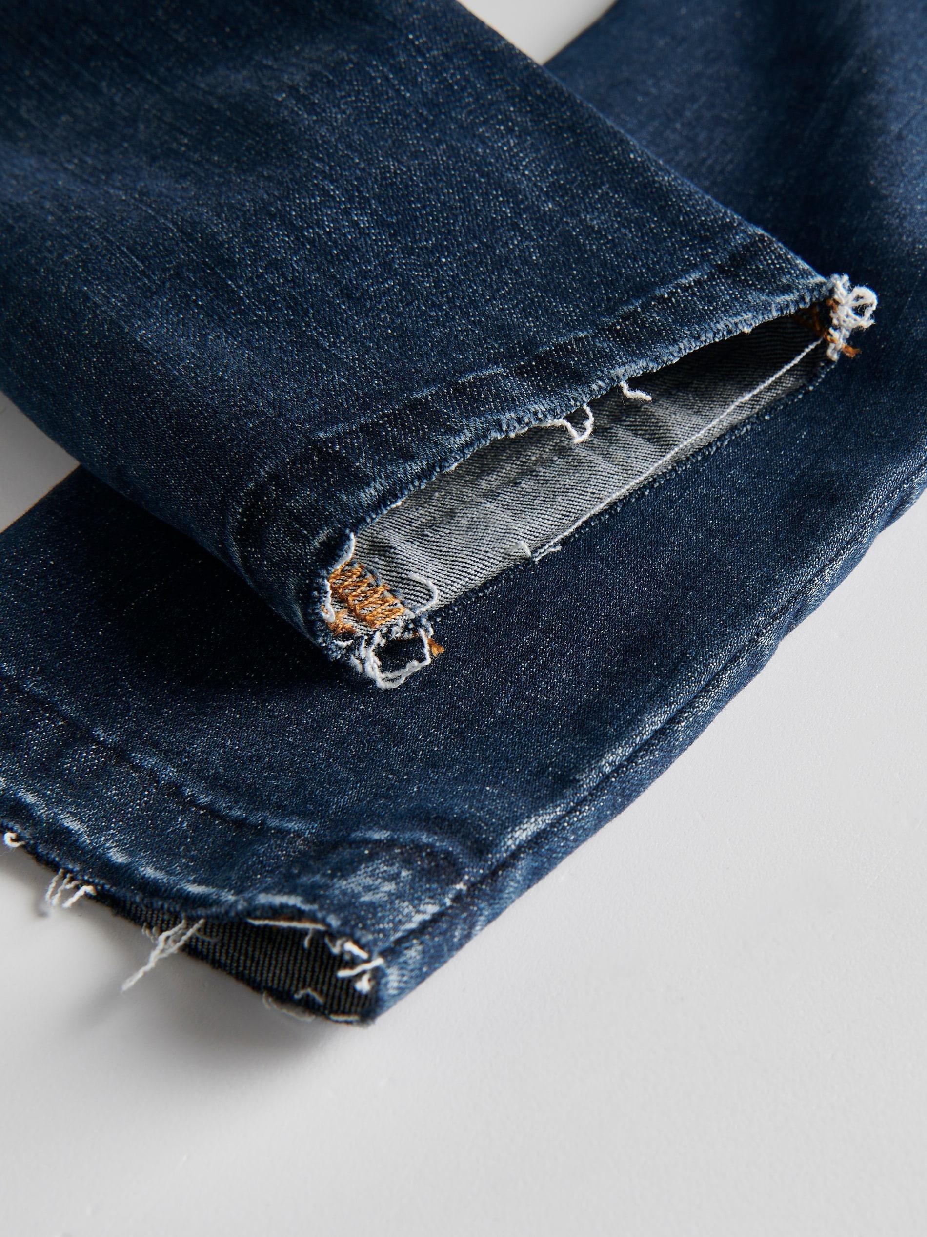 Navy Jeans Trousers, , large image number 4