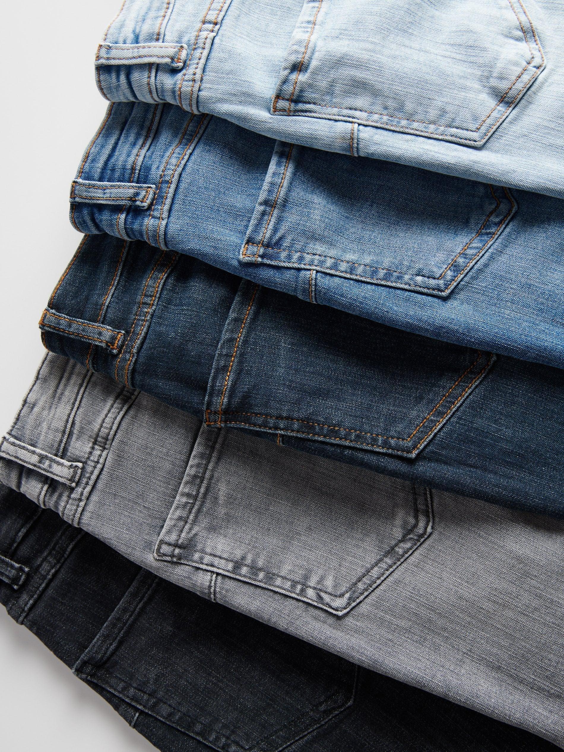 Navy Jeans Trousers, , large image number 5