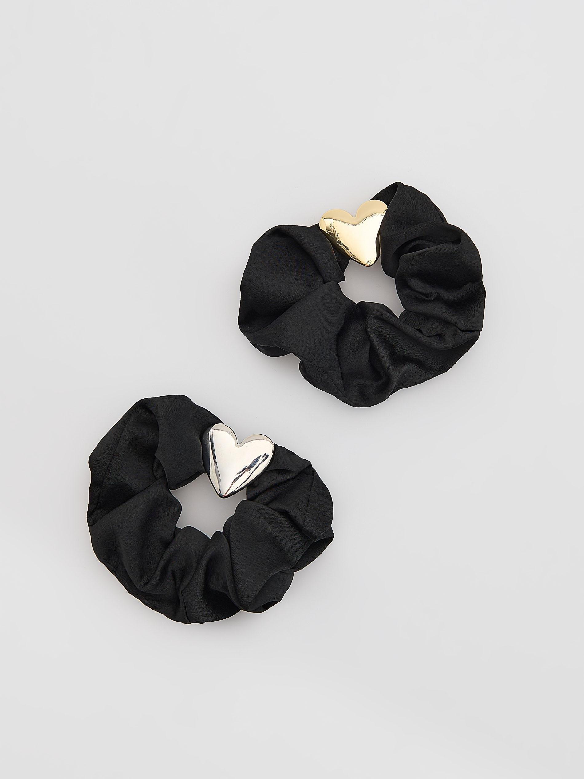 MULTICOLOR Scrunchies 2 pack, Multicolor, medium