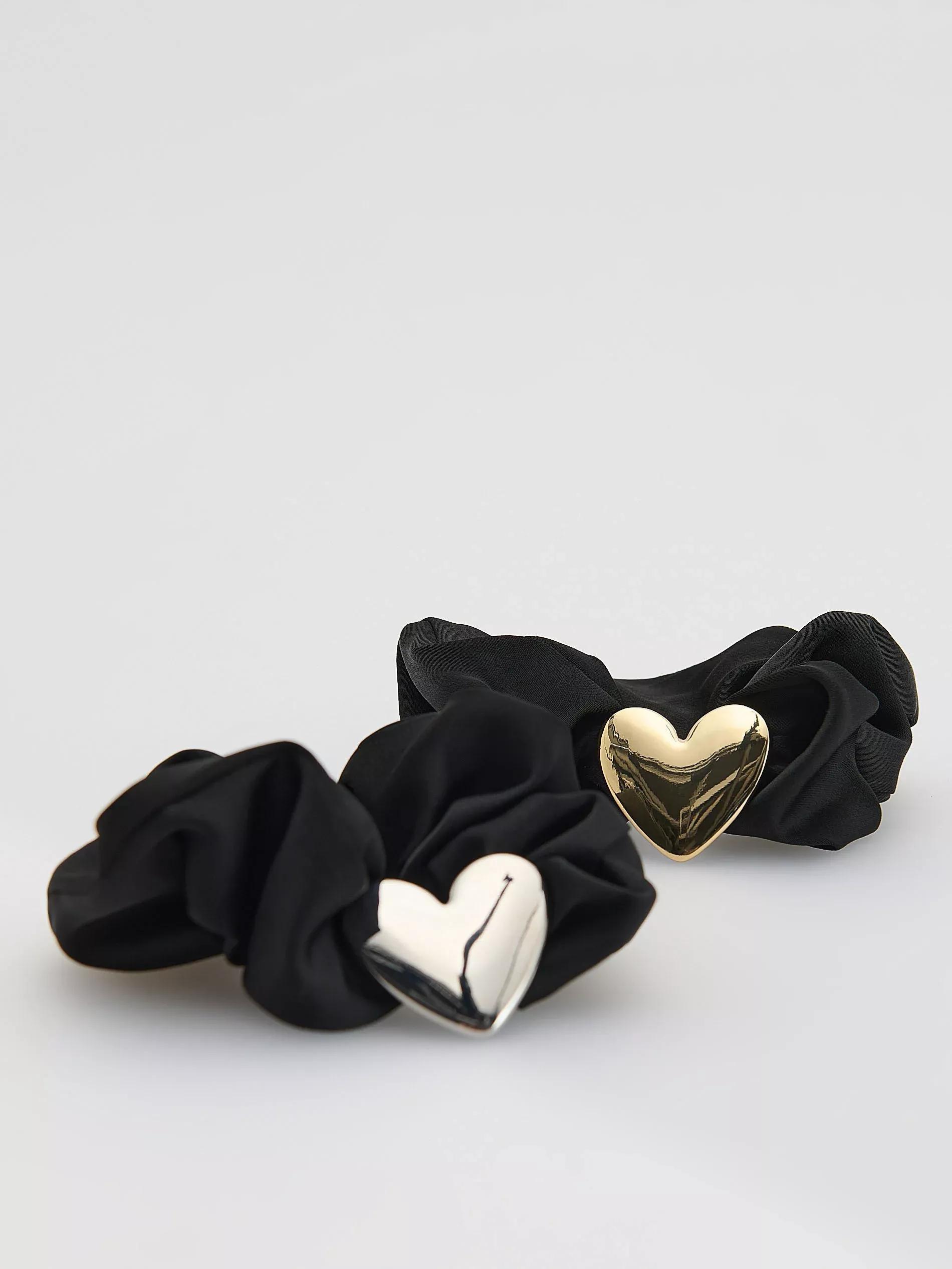 MULTICOLOR Scrunchies 2 pack, Multicolor, medium