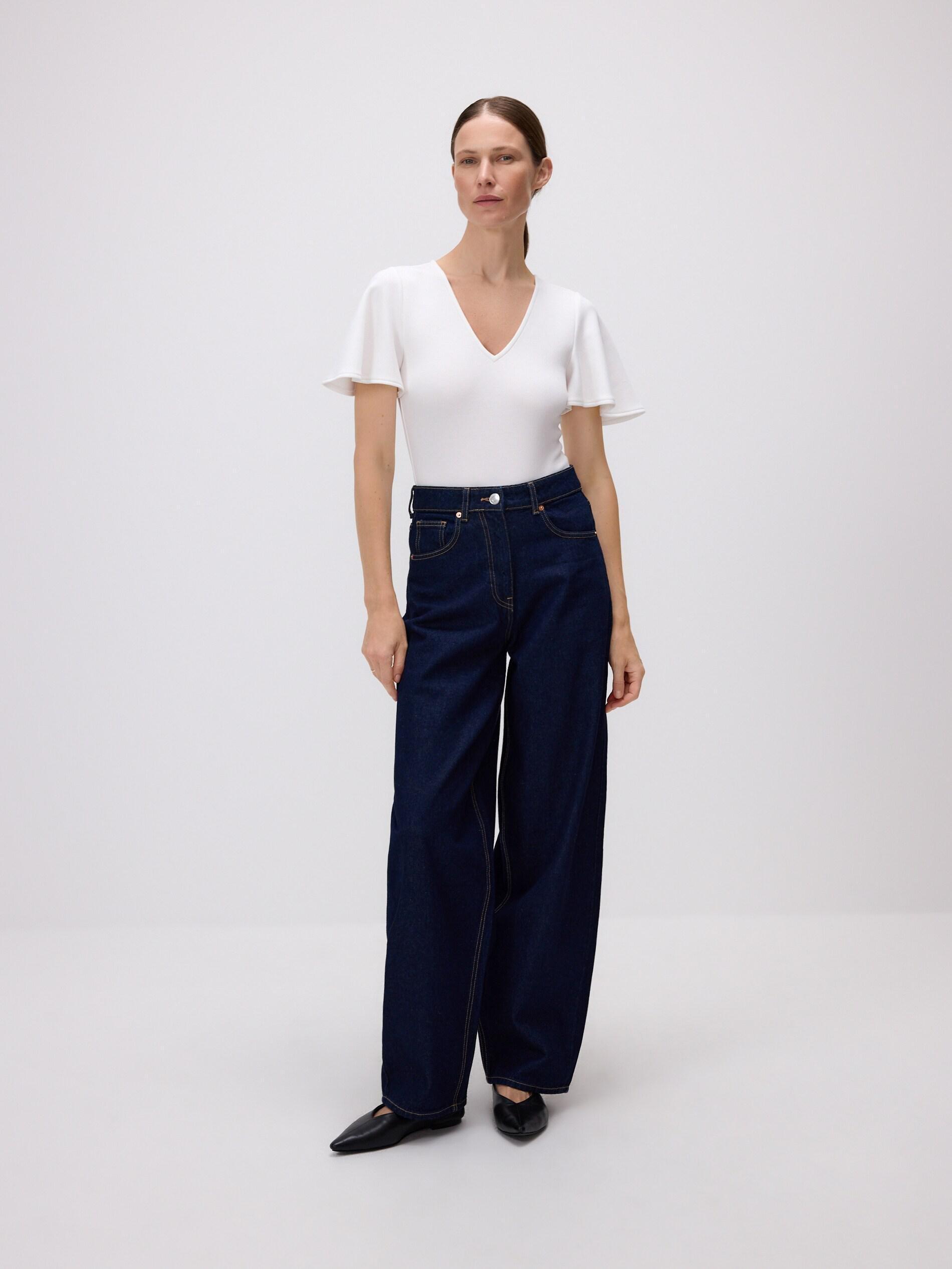 White Ladies` Blouse Body, White, large image number 1