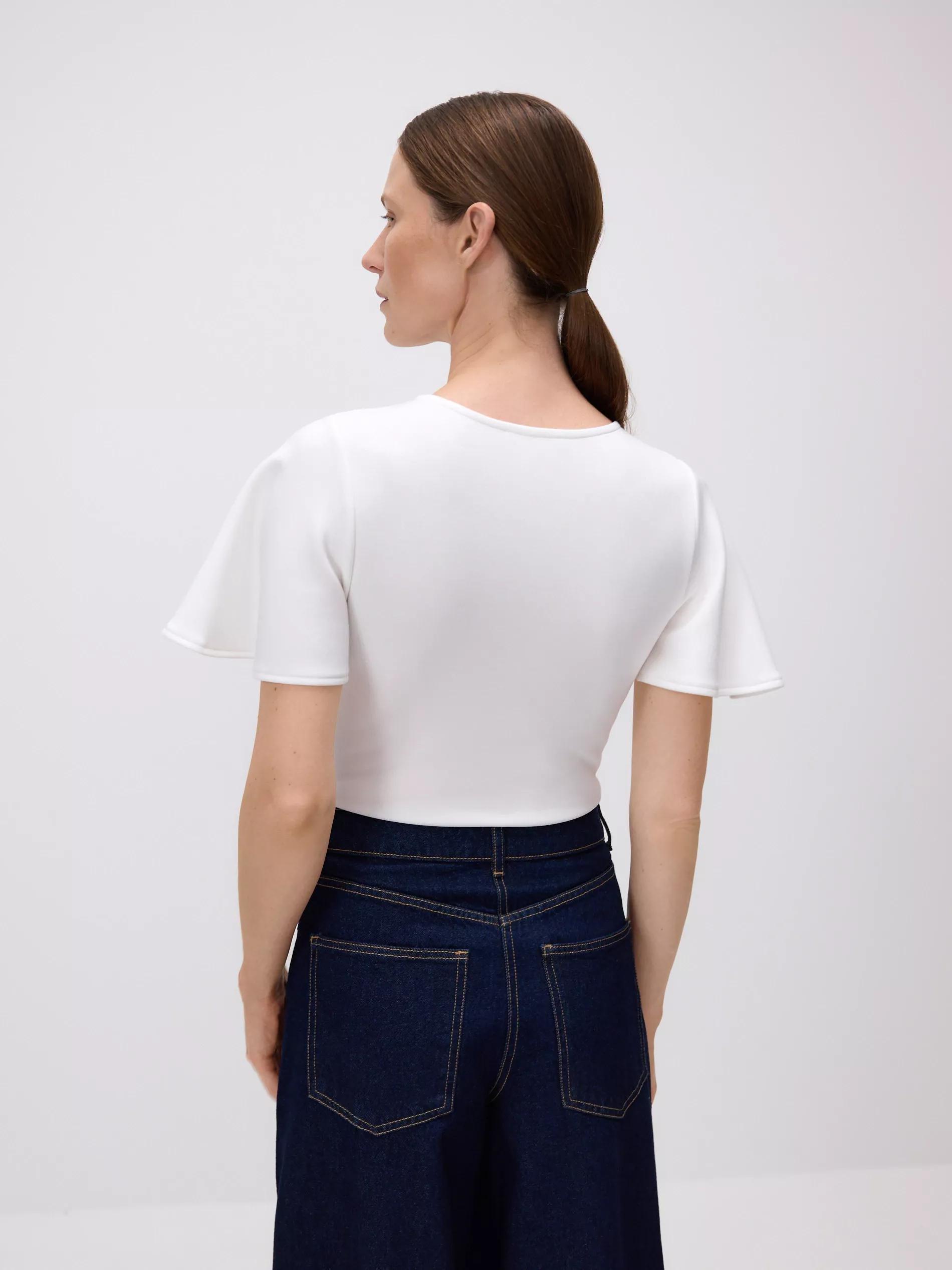 White  Blouse Body, , large image number 3