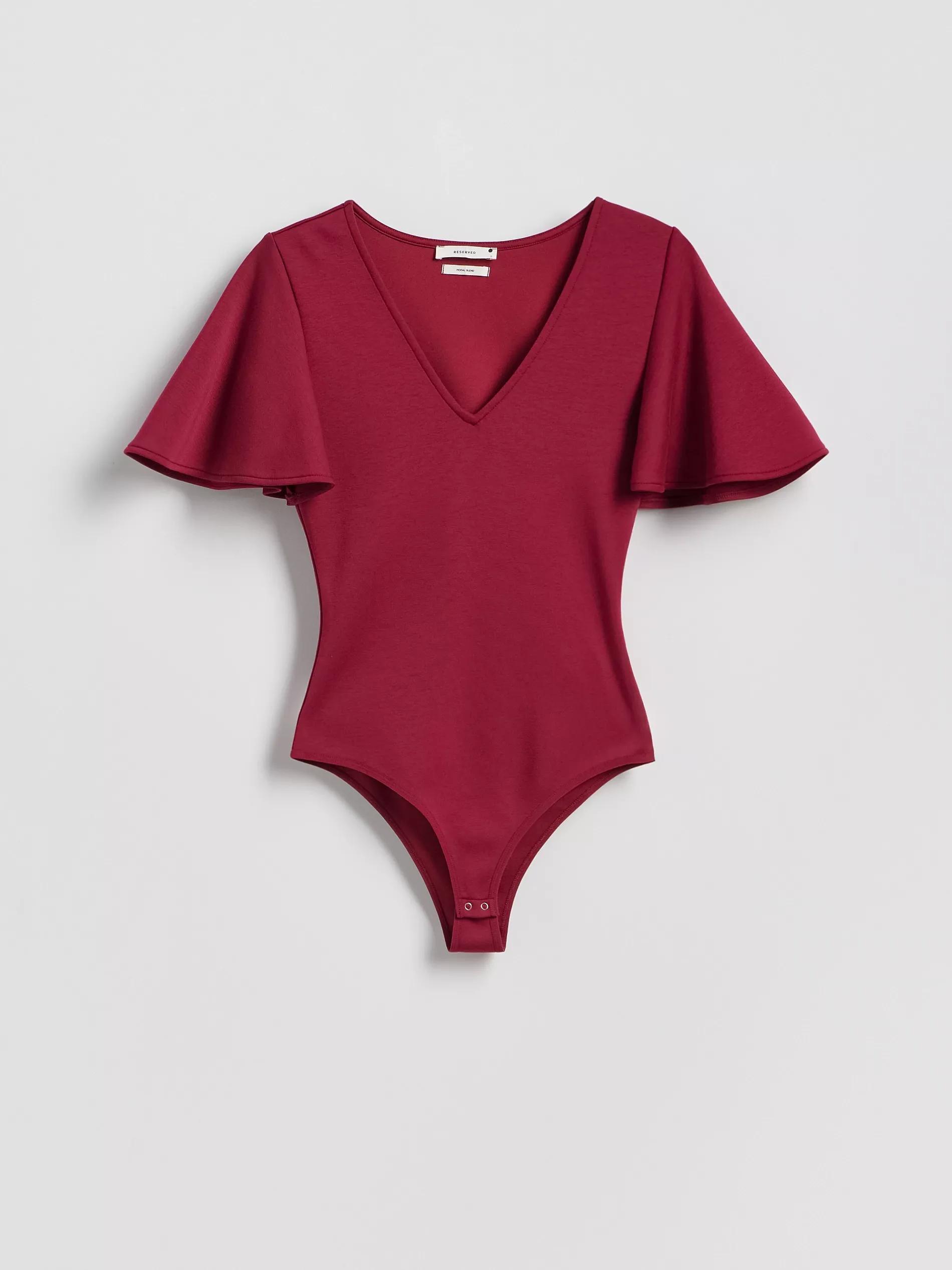 Maroon Ladies` Blouse Body, , large image number 4