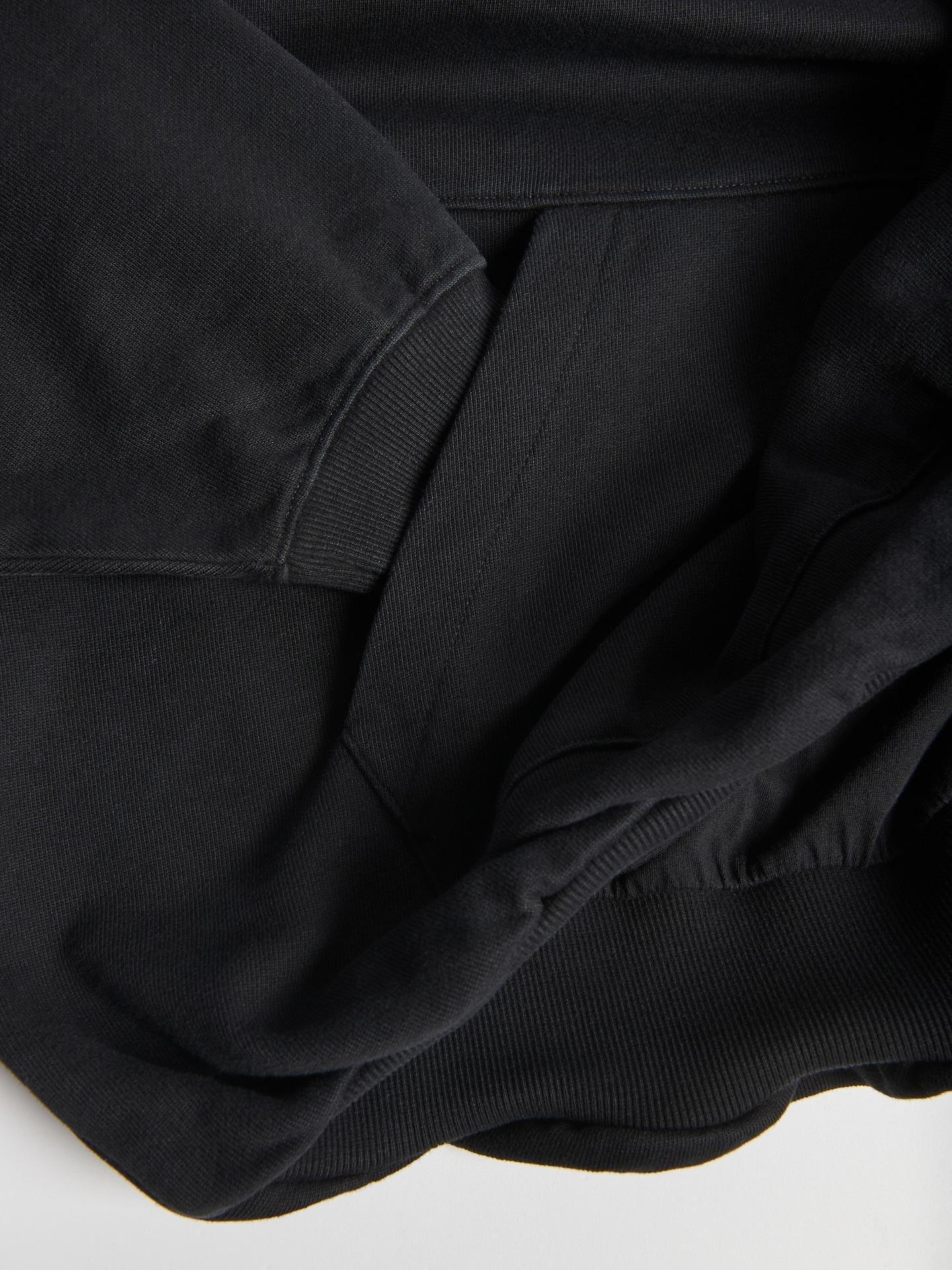 Black Jogging Top, Black, large image number 4