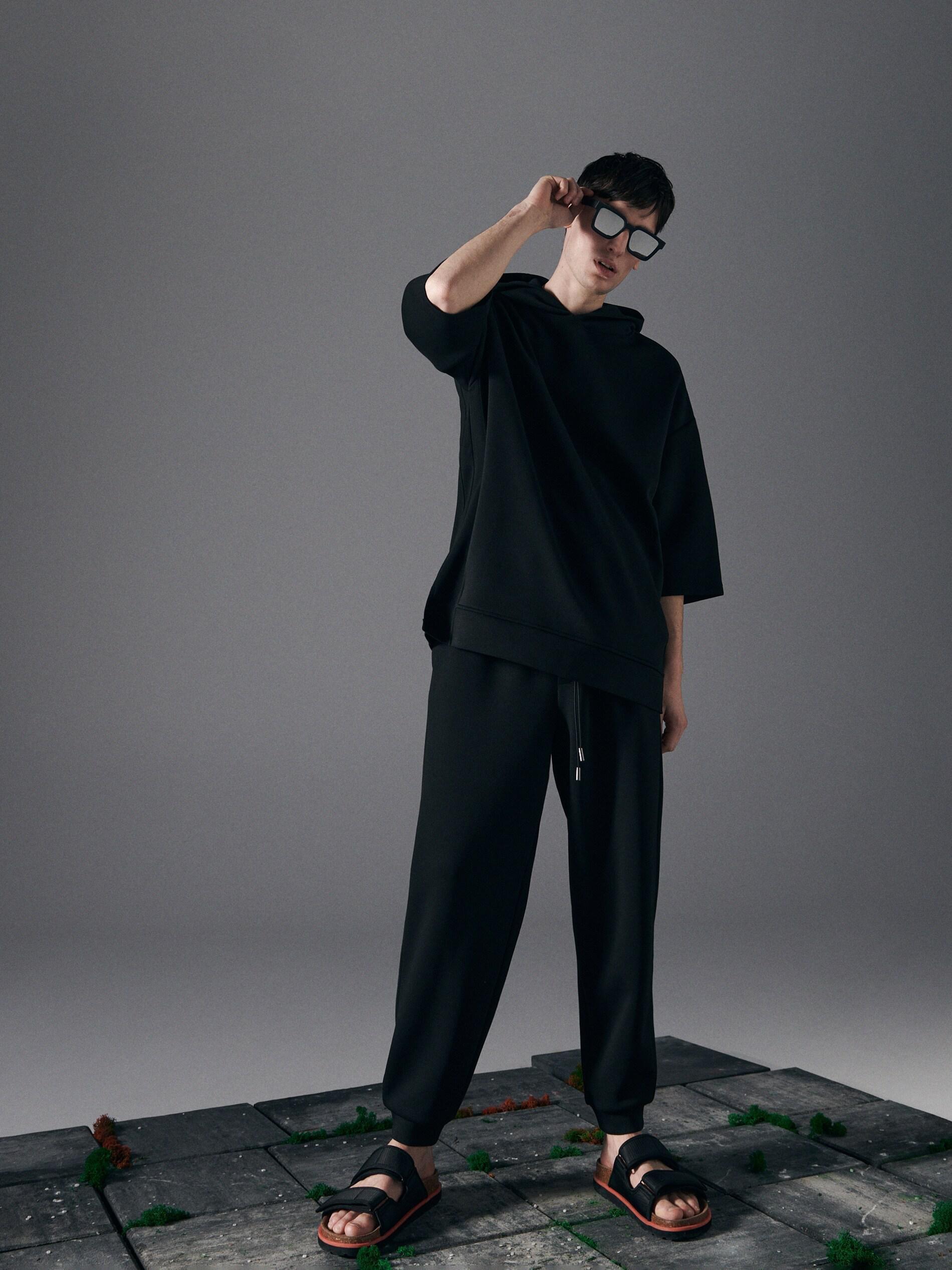 Black Hoodie, , large image number 1
