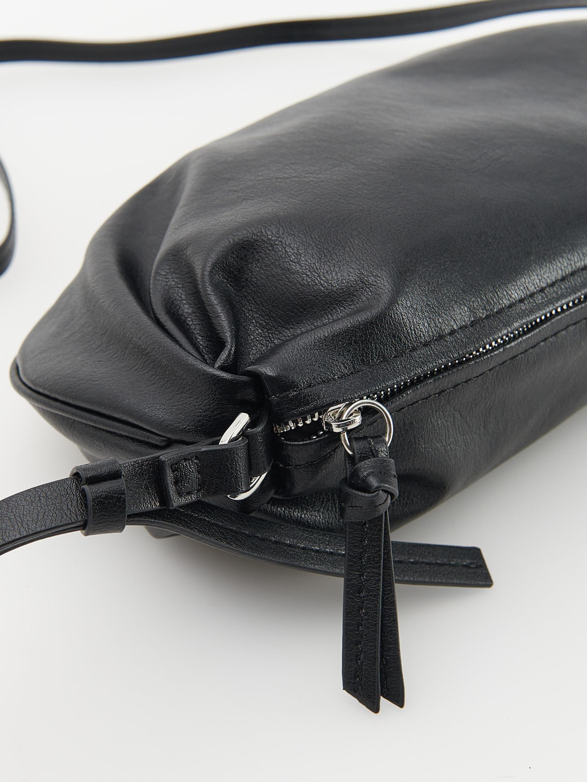 Black Crossbody Bag, Black, large image number 4