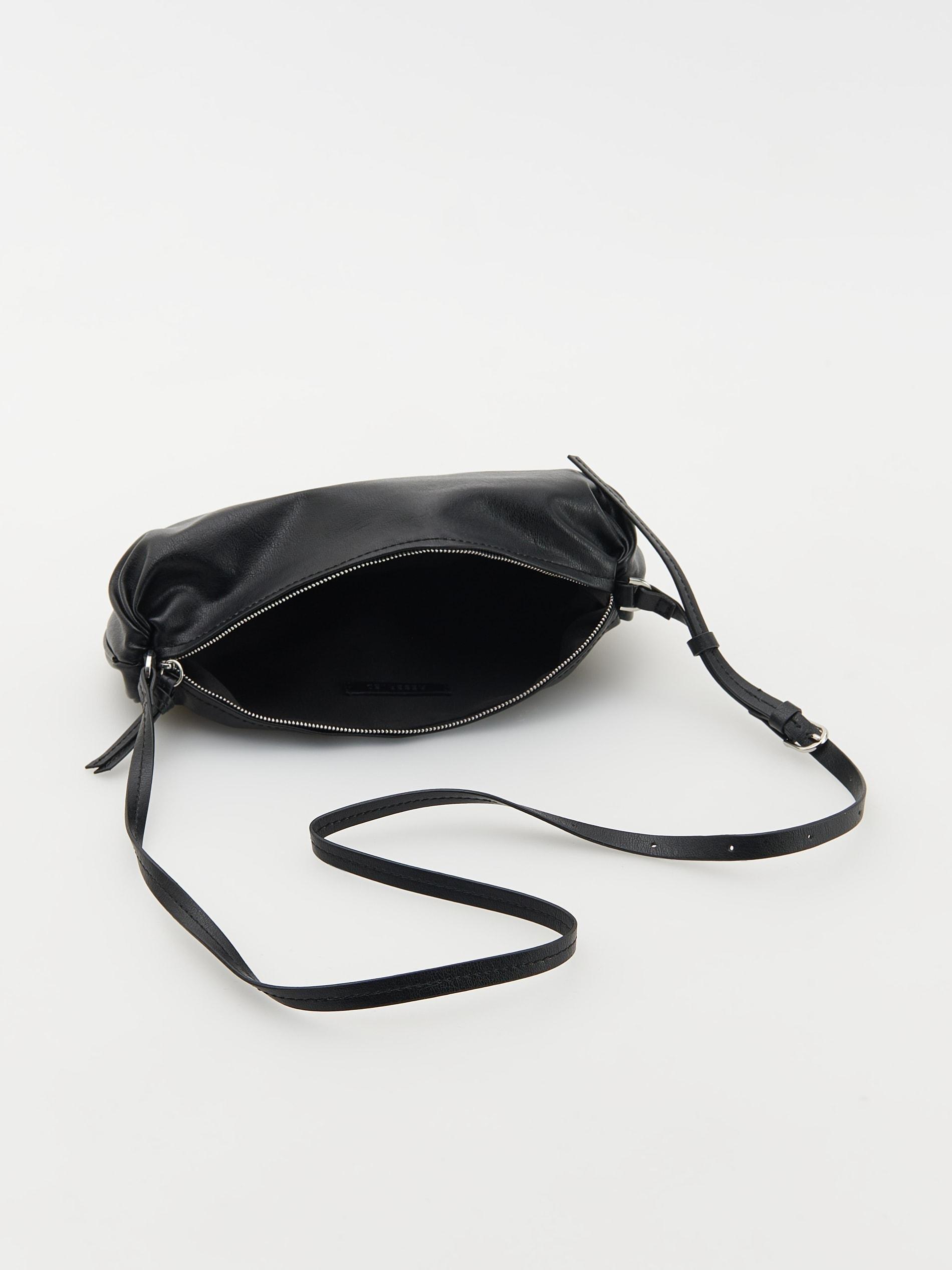 Black Crossbody Bag, Black, large image number 5