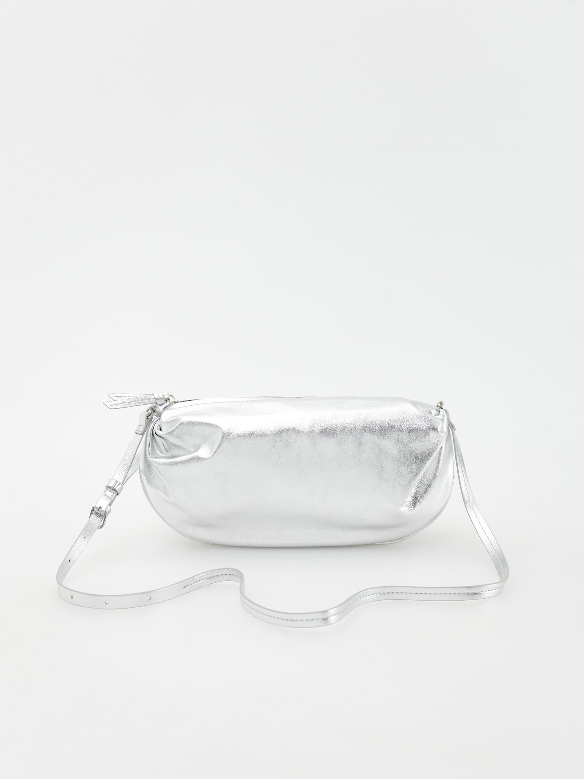 Reserved - Silver Crossbody Bag