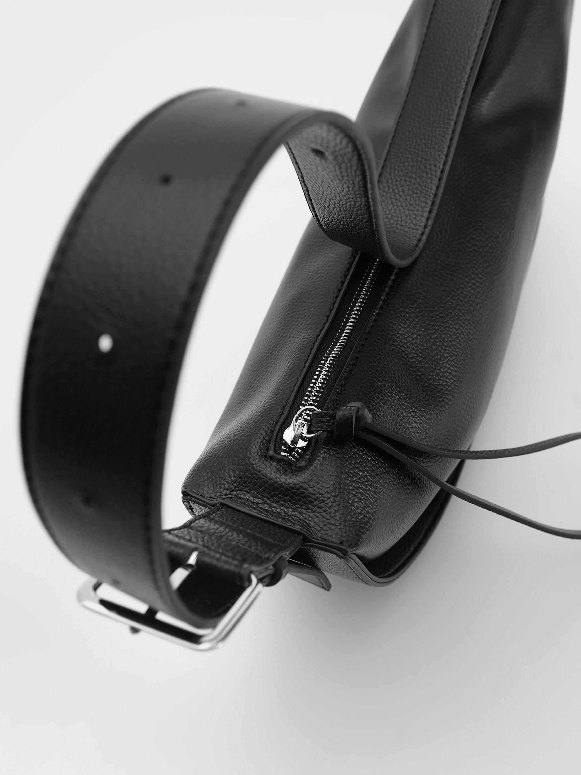 Black Belt Bag, Black, large image number 5