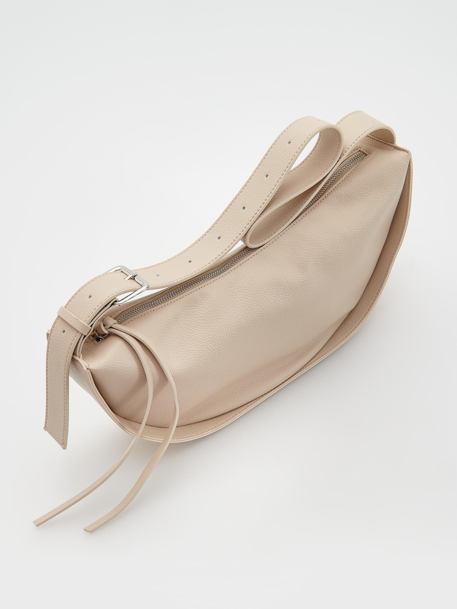 Cream Belt Bag, Ivory, large image number 3