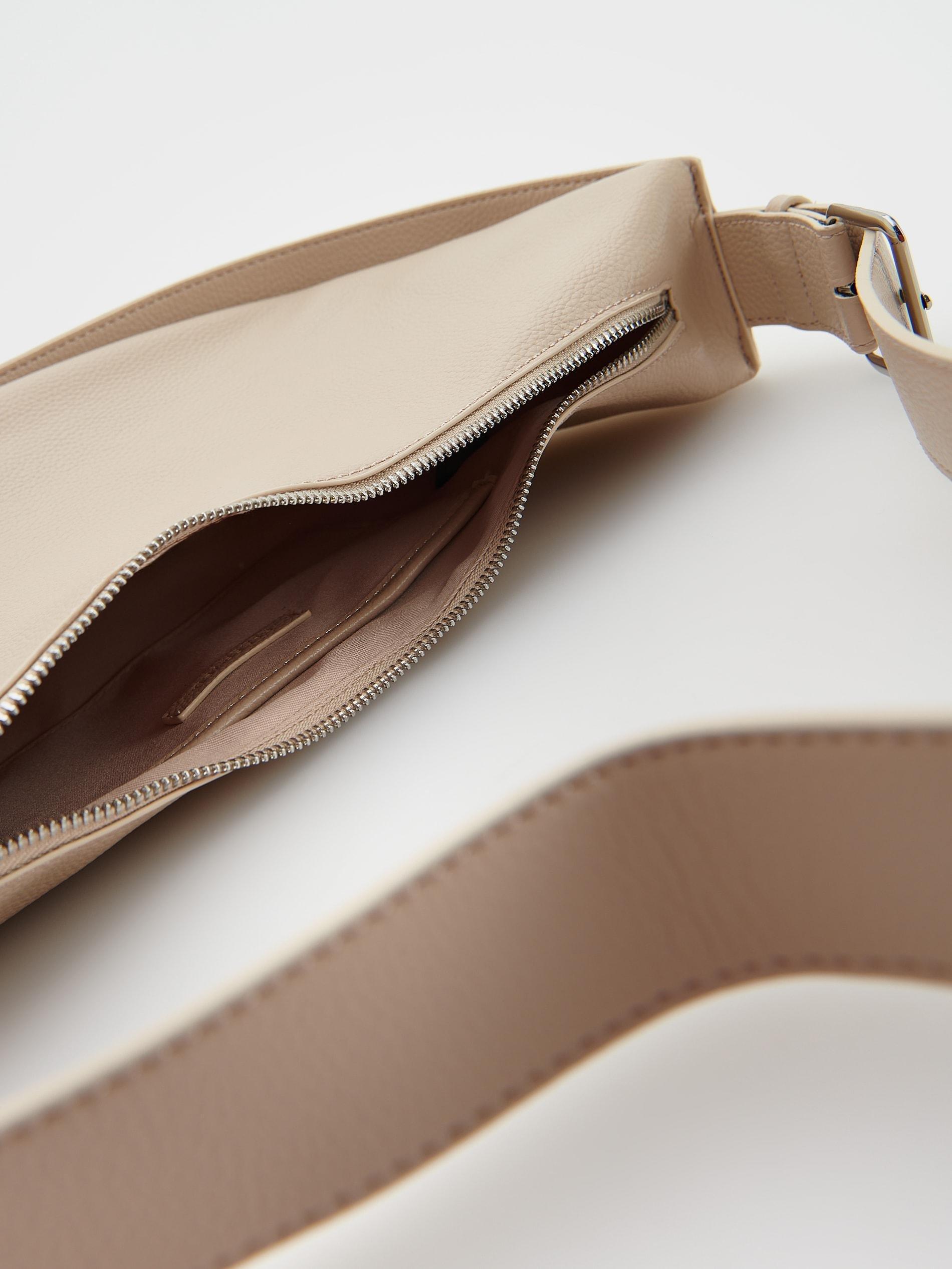 Cream Belt Bag, Ivory, large image number 6