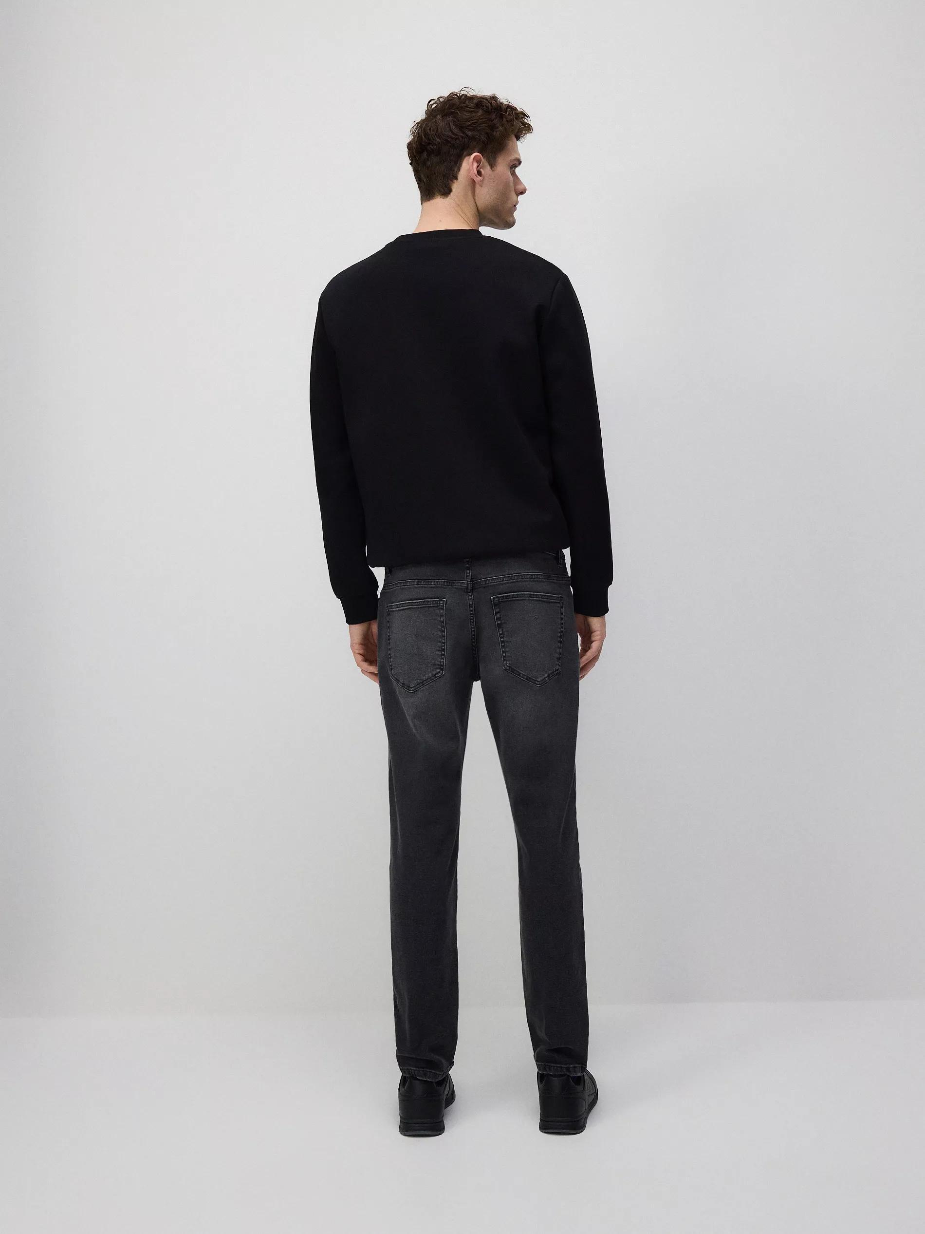 Grey Slim Fit Jeans, Grey, large image number 3