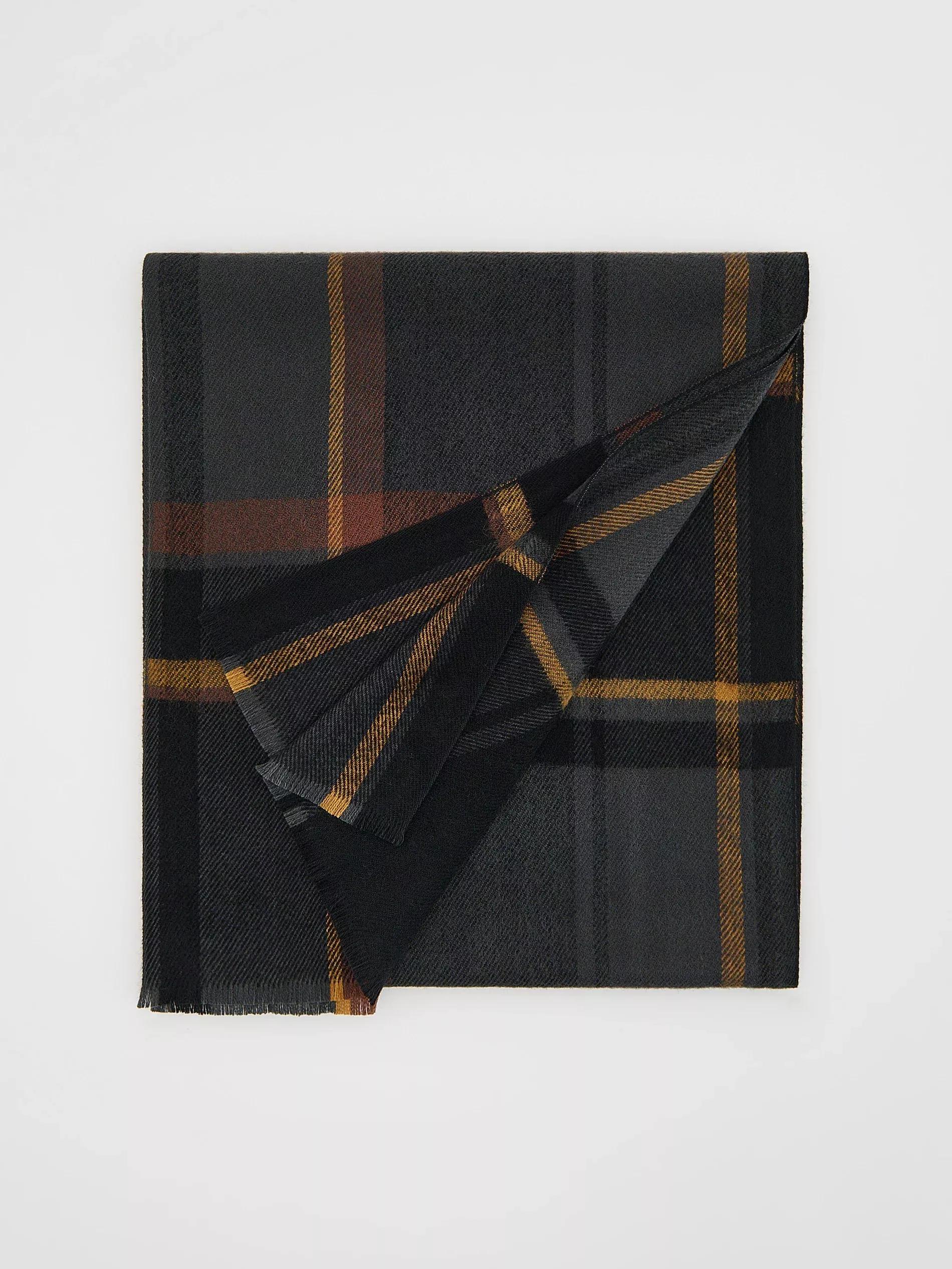 Multicolour Check Scarf, Multicolor, large image number 1