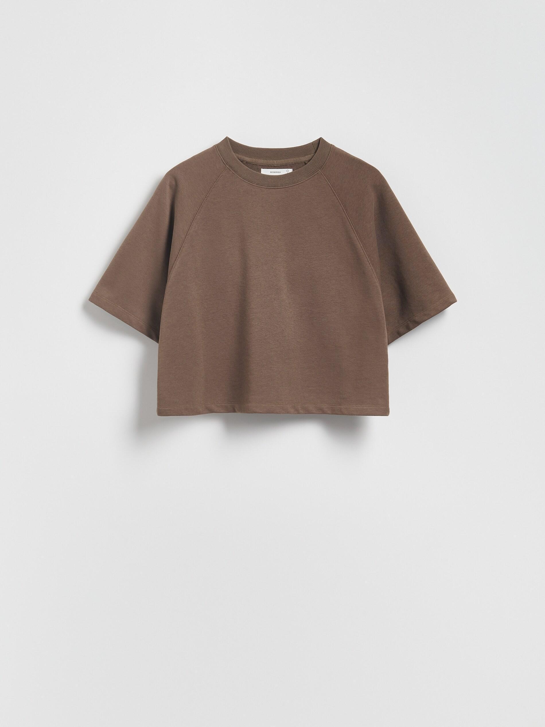 Brown Relaxed T-Shirt, Brown, large image number 3