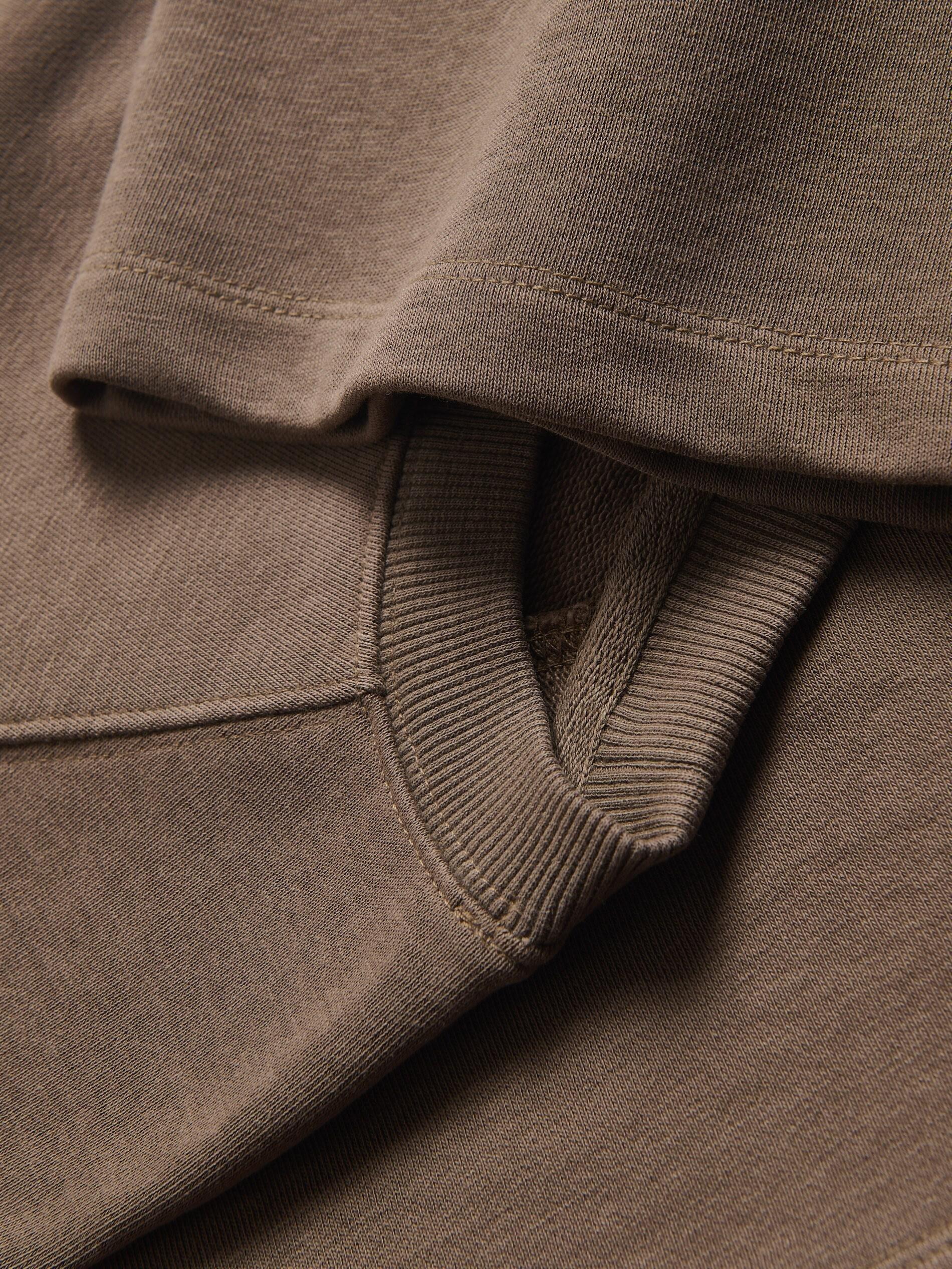 Brown Relaxed T-Shirt, Brown, large image number 4