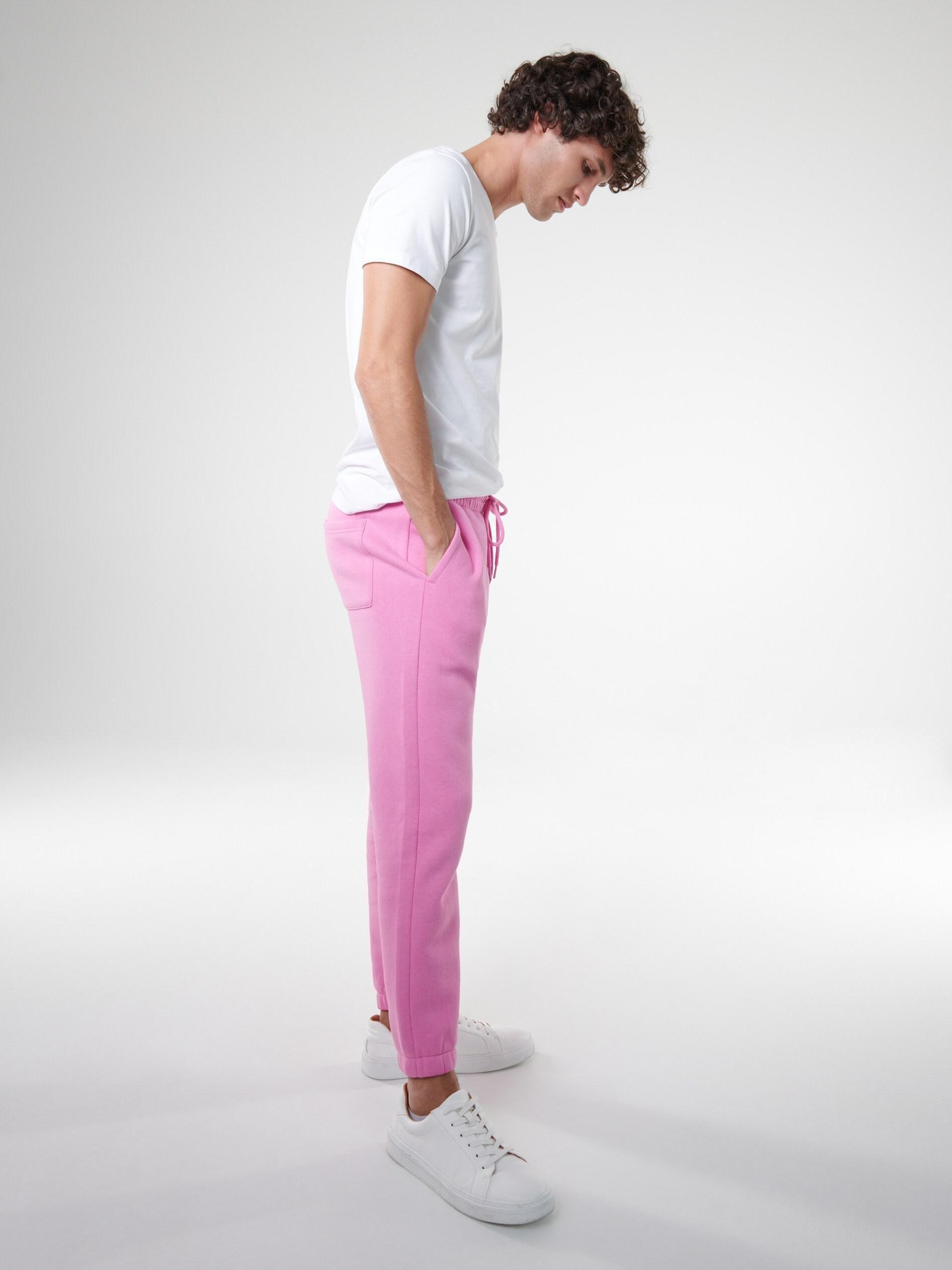 Pink Slim Sweatpants, , large image number 0