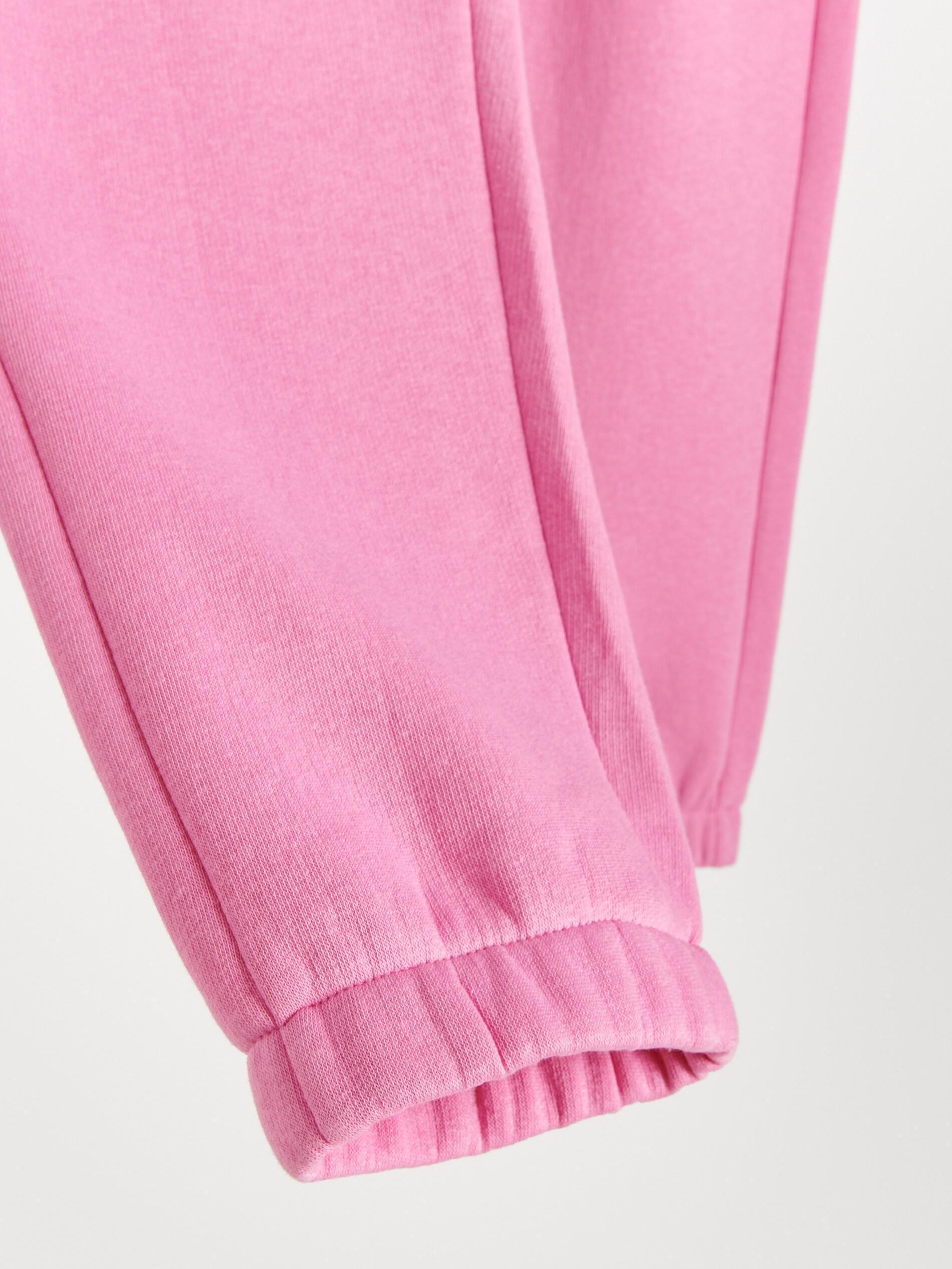 Pink Slim Sweatpants, , large image number 4