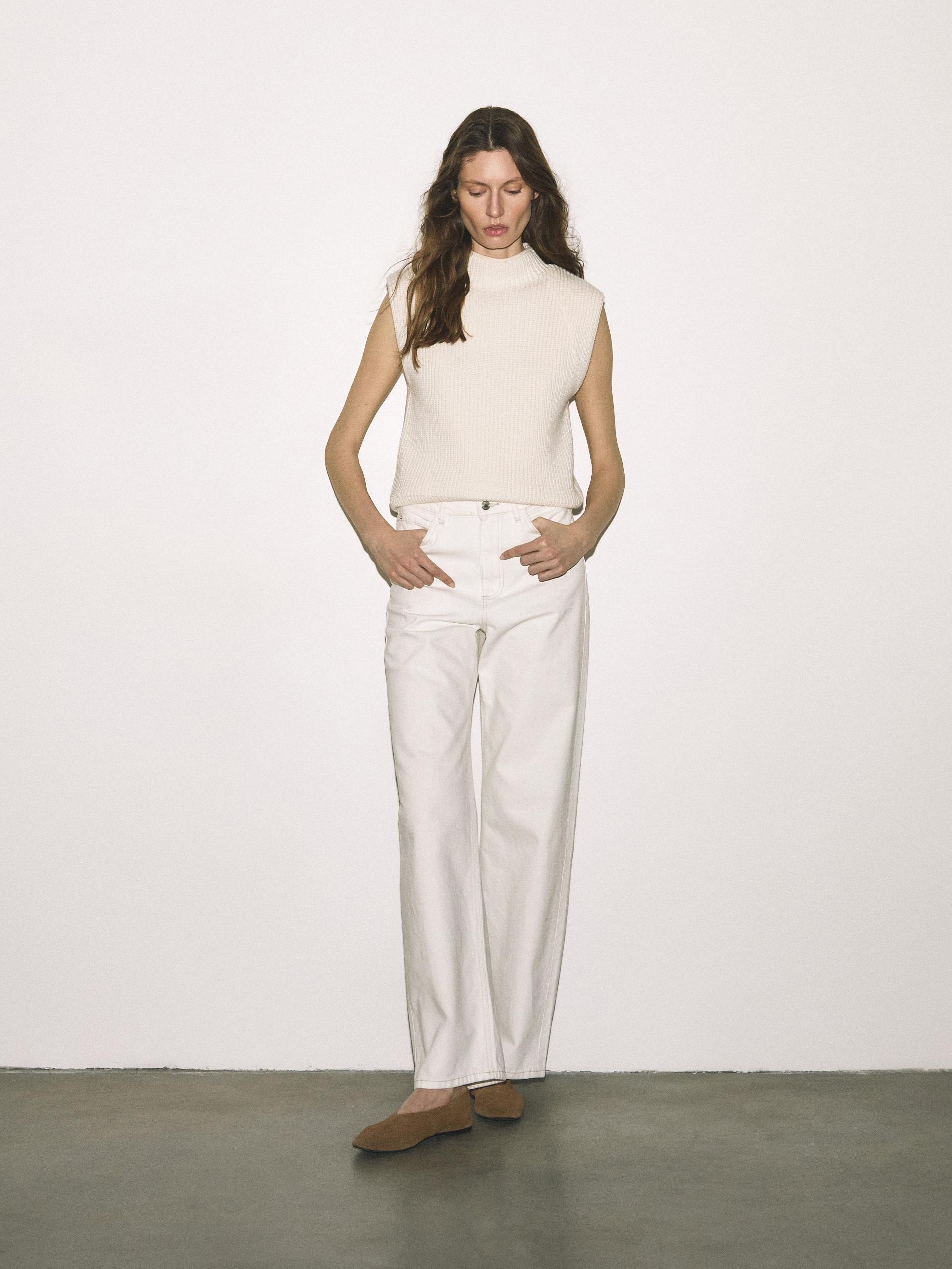 Beige Suede Ballerinas, Beige, large image number 0