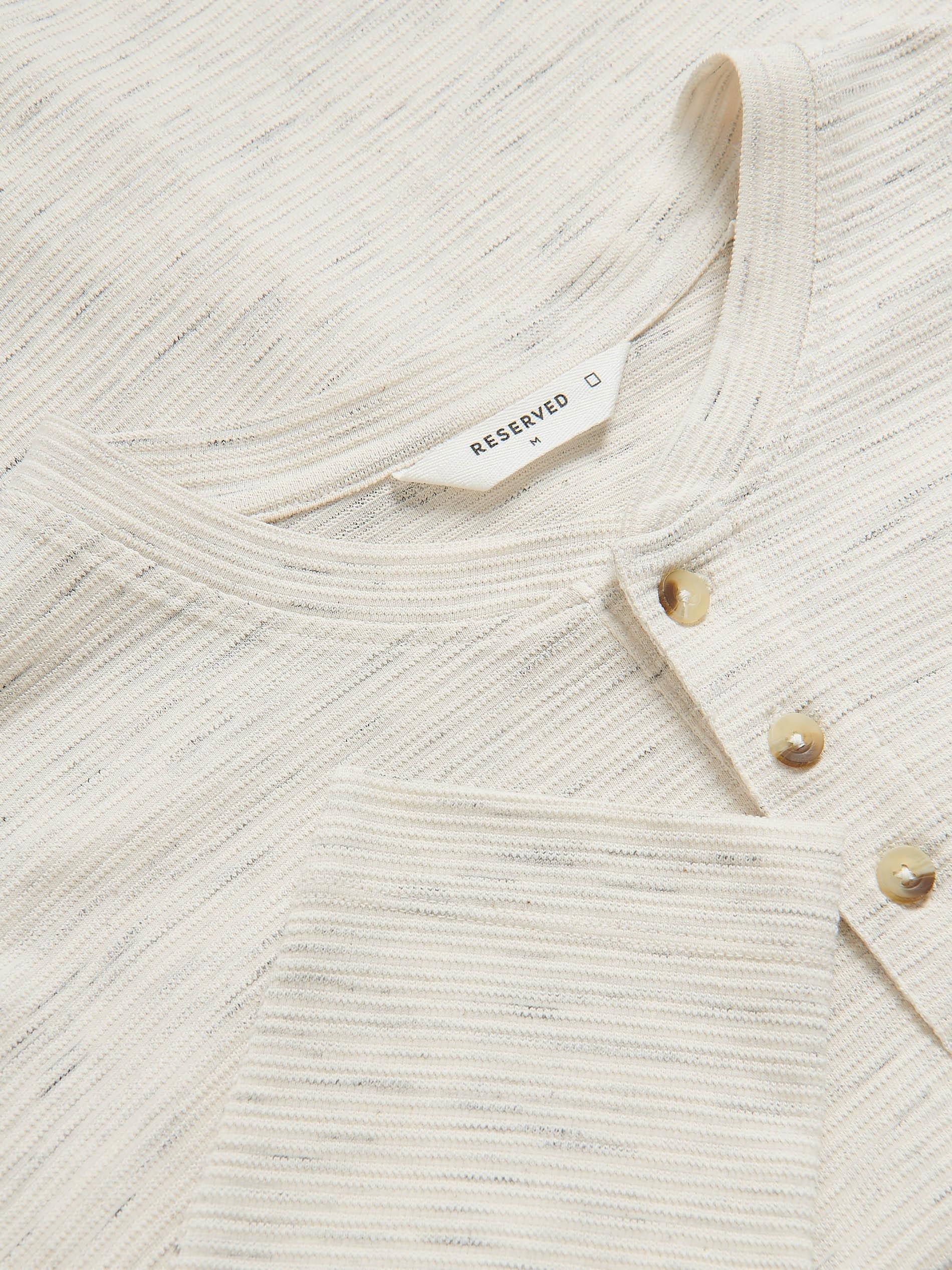 Beige Cotton Long Sleeve T-Shirt, Beige, large image number 5